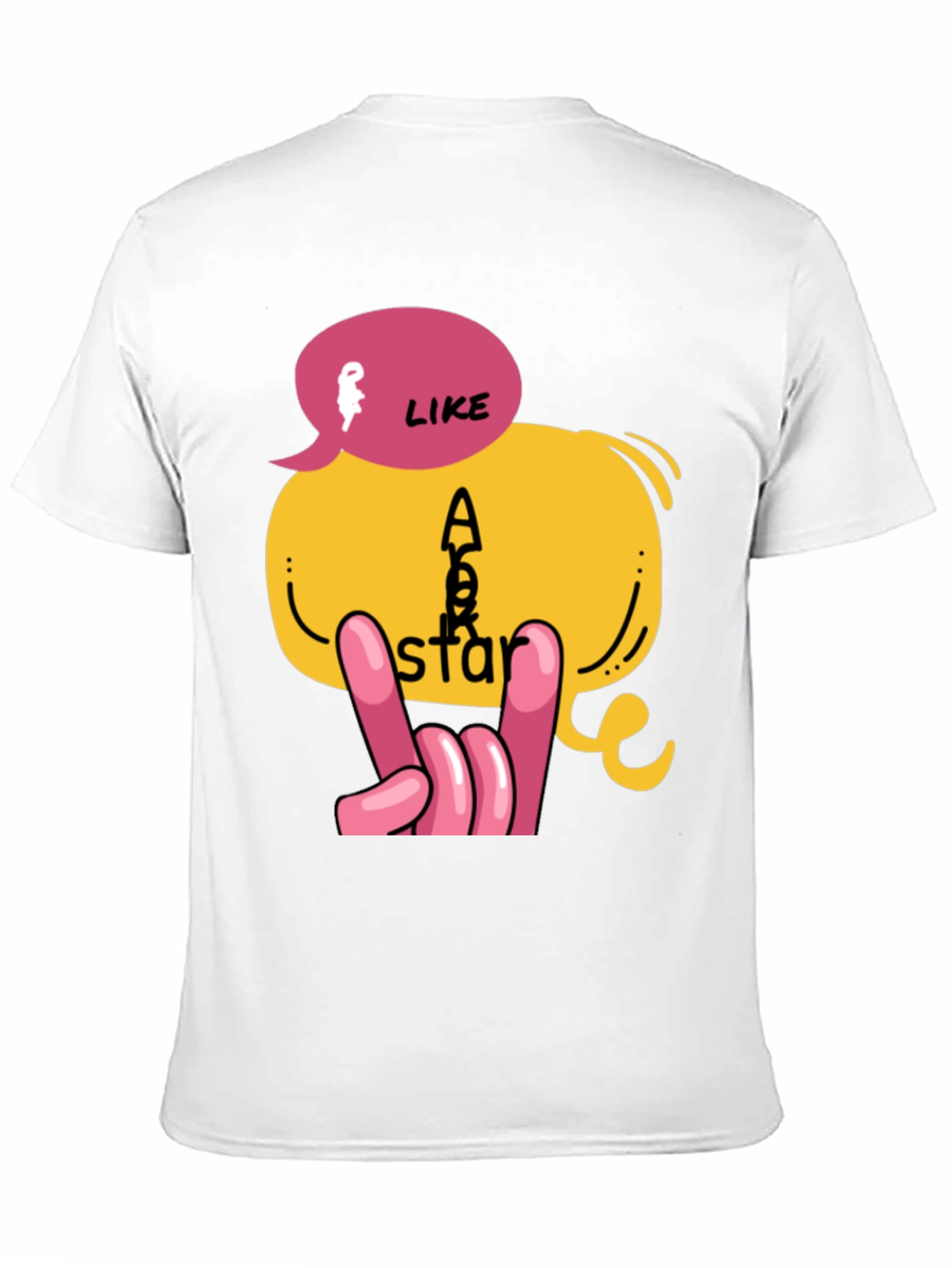 Rockstar Graphic T-Shirt - Like a Star
