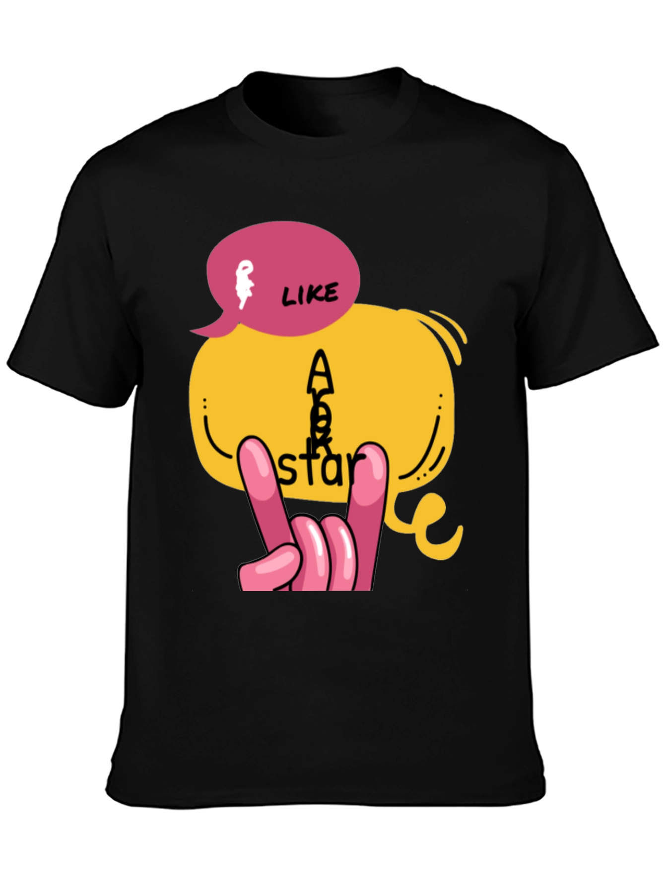 Rockstar Graphic T-Shirt - Like a Star