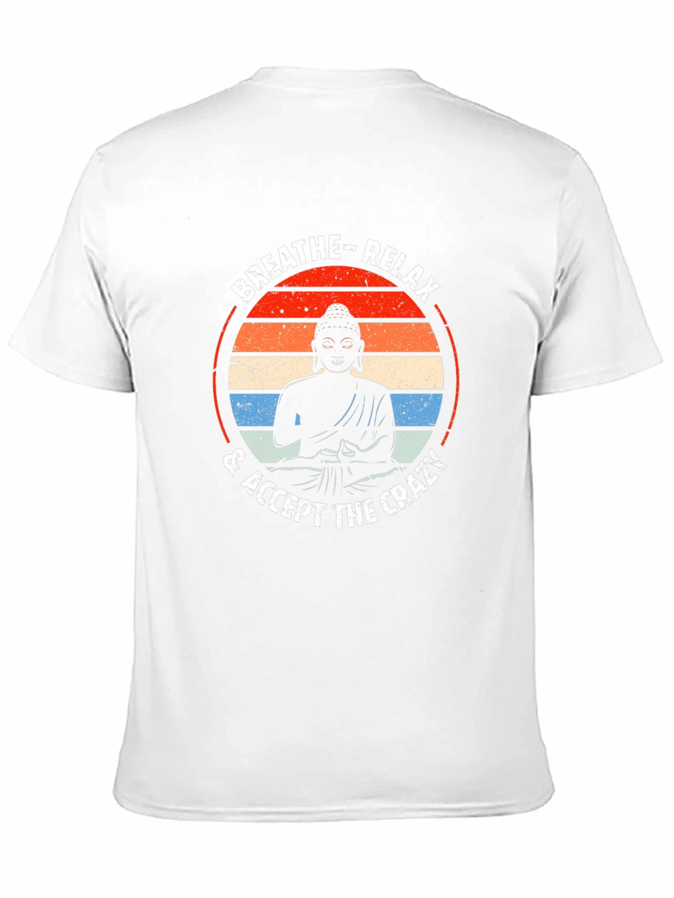 Breathe Relax Buddha Graphic T-Shirt - Unisex