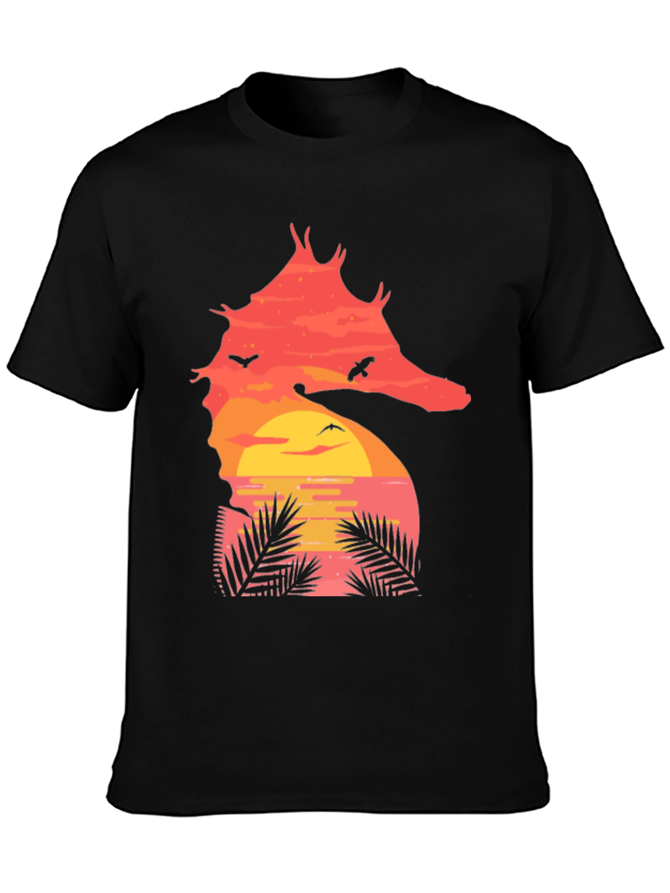 Sunset Seahorse T-Shirt