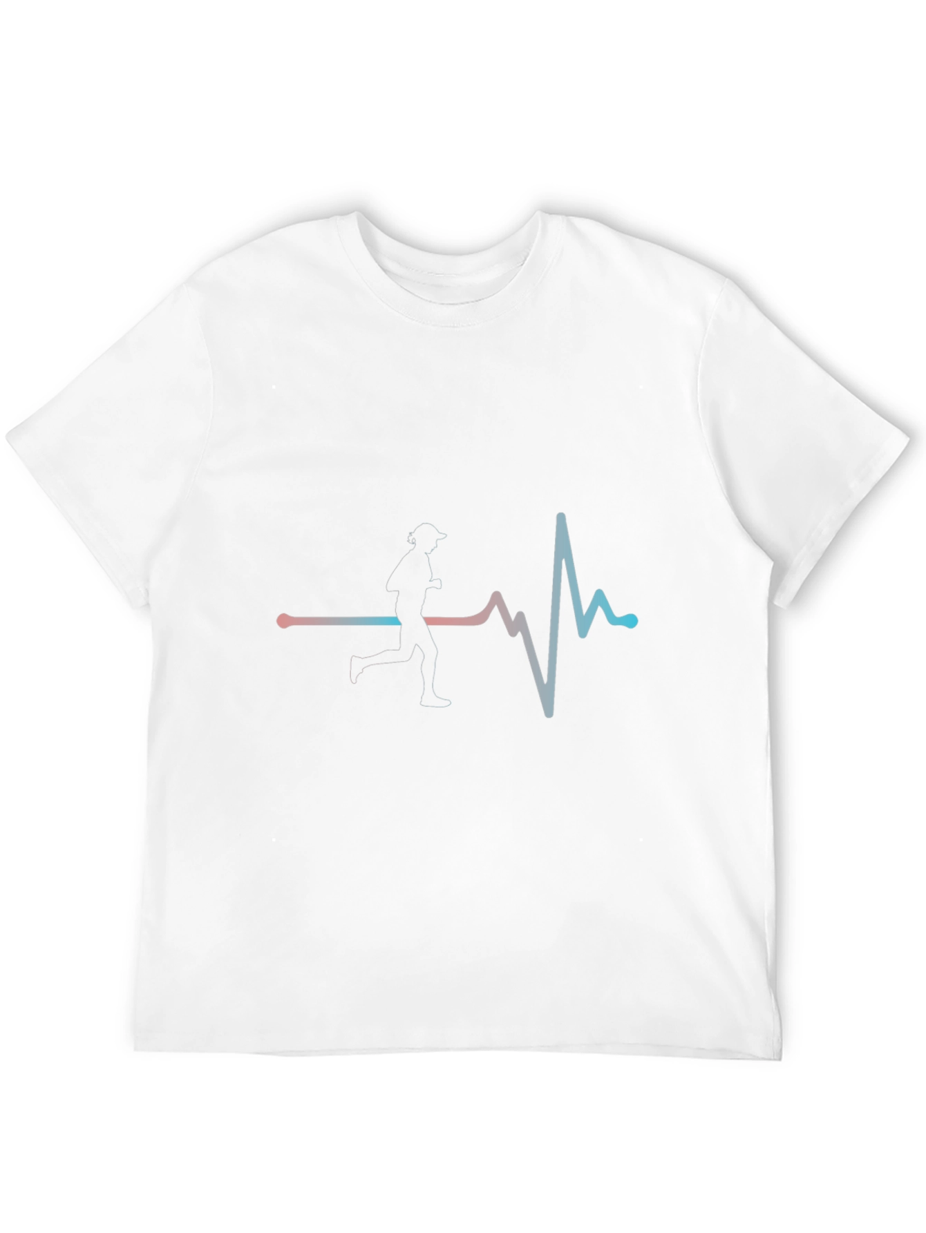 Runner Heartbeat T-Shirt - Active Lifestyle Apparel