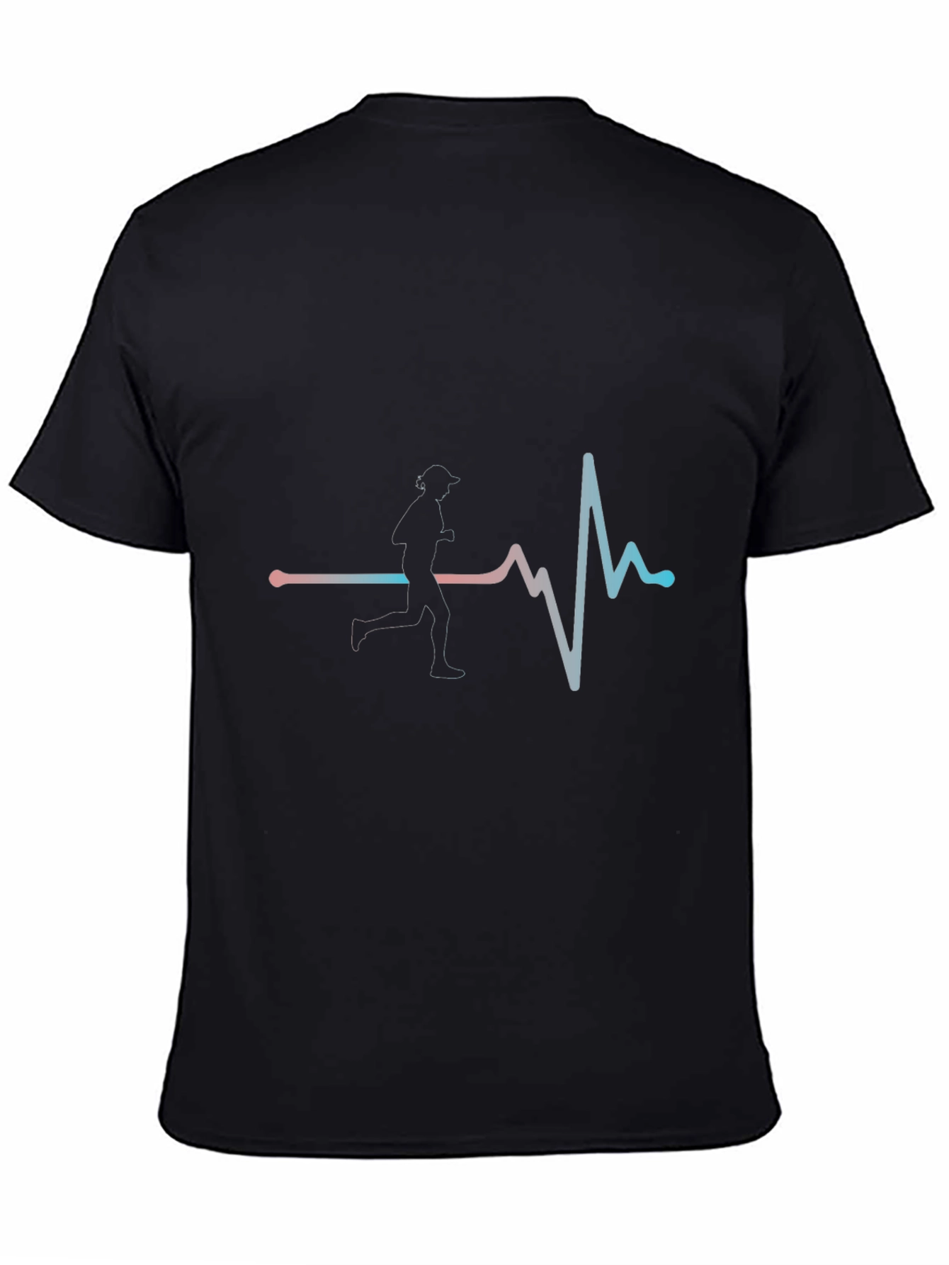 Runner Heartbeat T-Shirt - Active Lifestyle Apparel