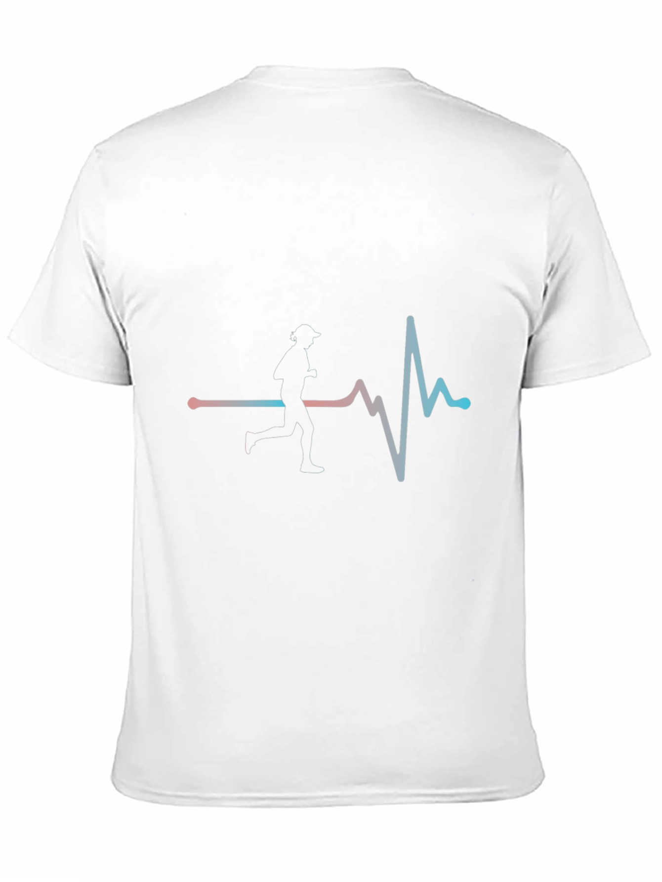 Runner Heartbeat T-Shirt - Active Lifestyle Apparel