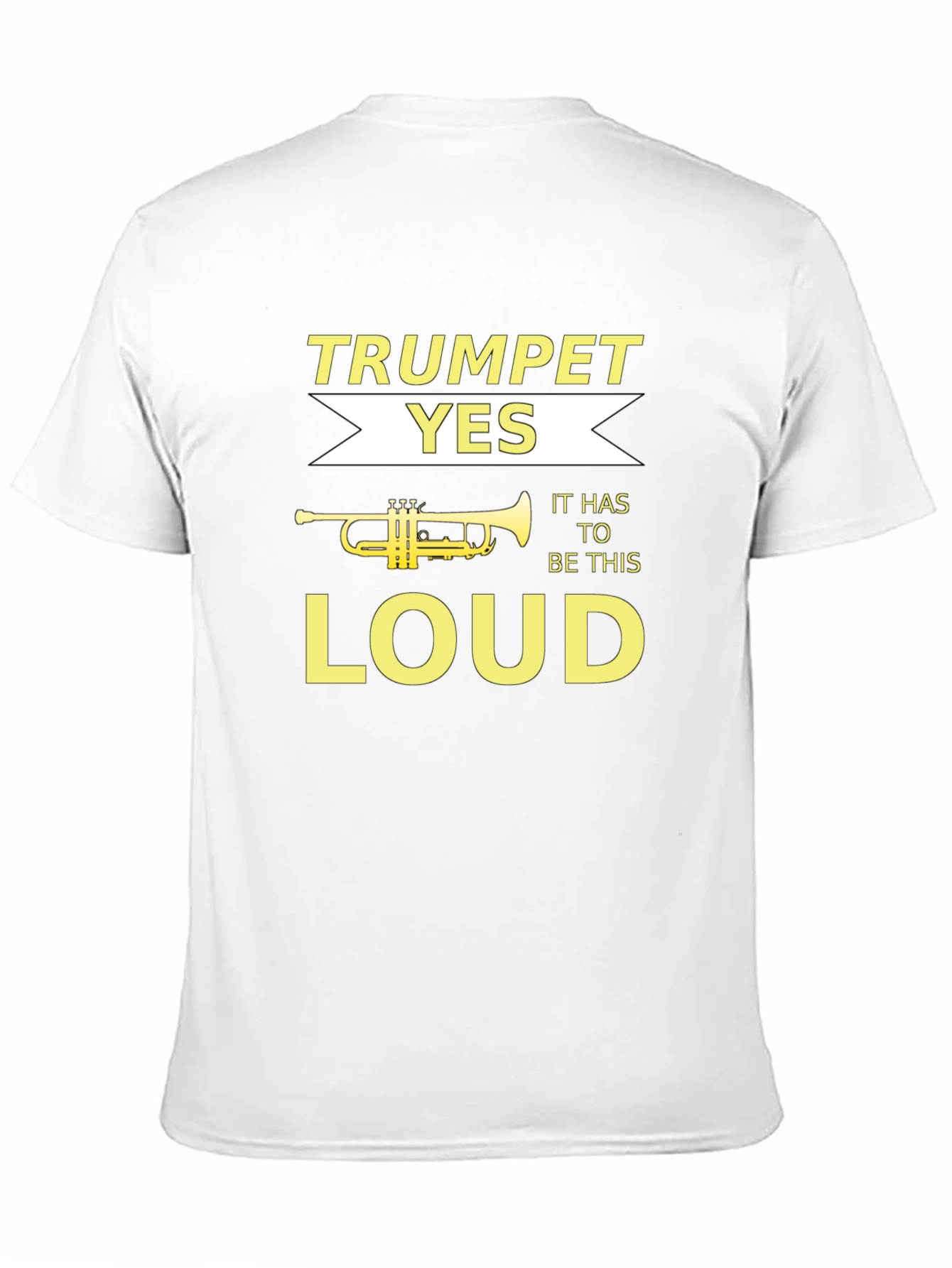Trumpet Loud Music Graphic Tee