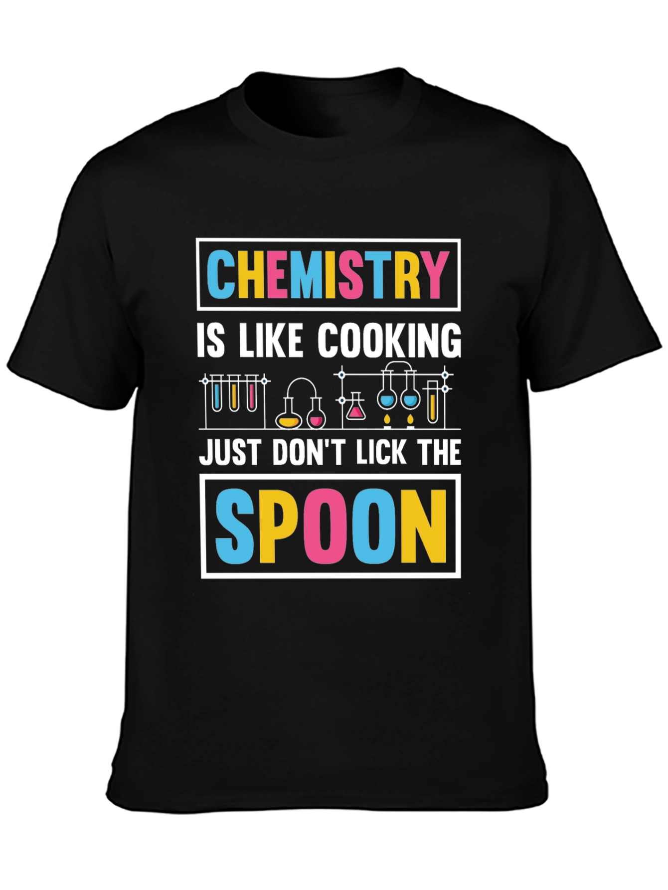 Chemistry Cooking Spoon T-Shirt