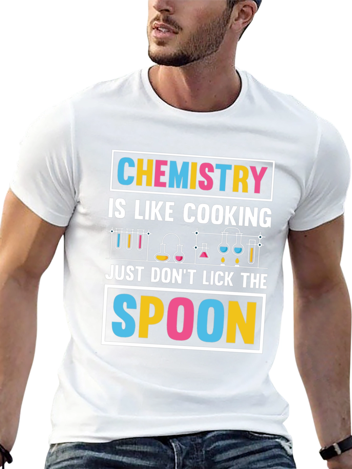 Chemistry Cooking Spoon T-Shirt