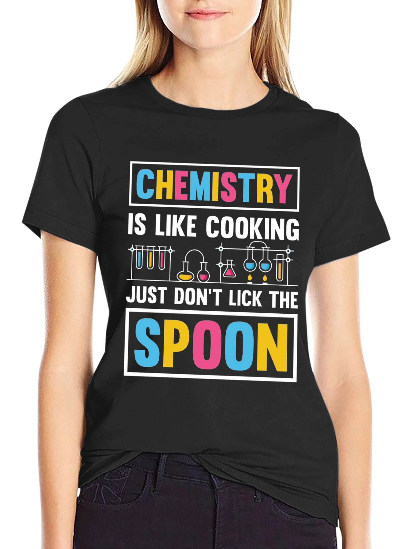 Chemistry Cooking Spoon T-Shirt