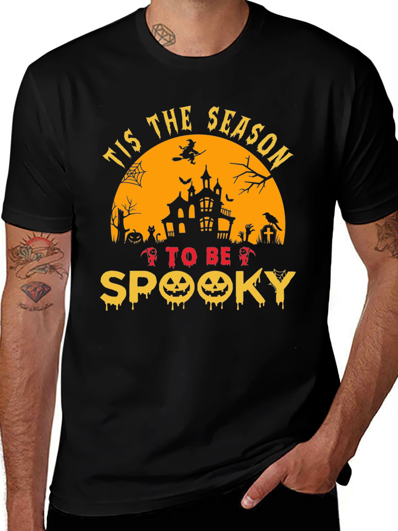Tis The Season To Be Spooky Halloween T-Shirt