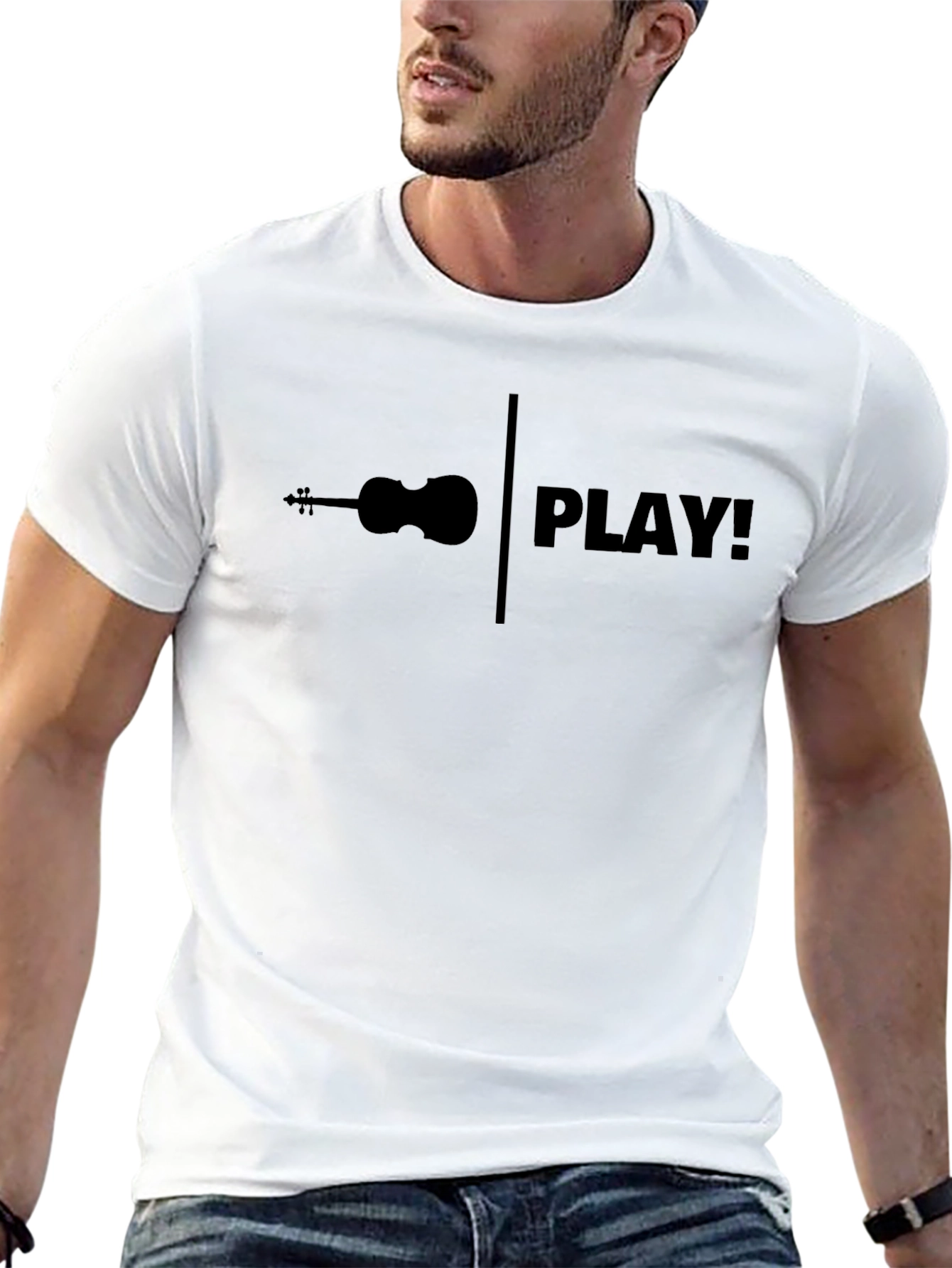 Play Violin T-Shirt - Musician Tee