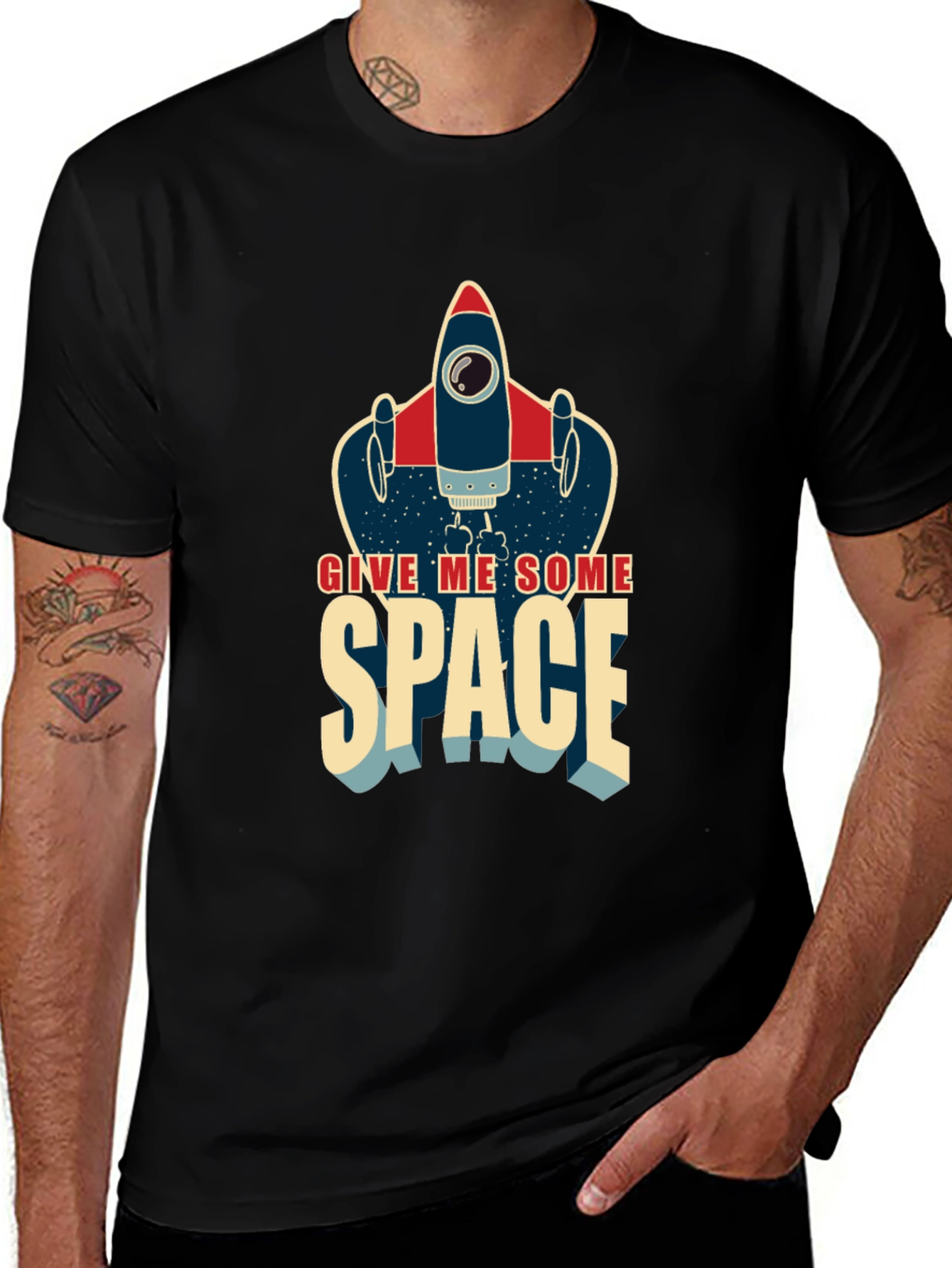 Give Me Some Space Rocket T-Shirt
