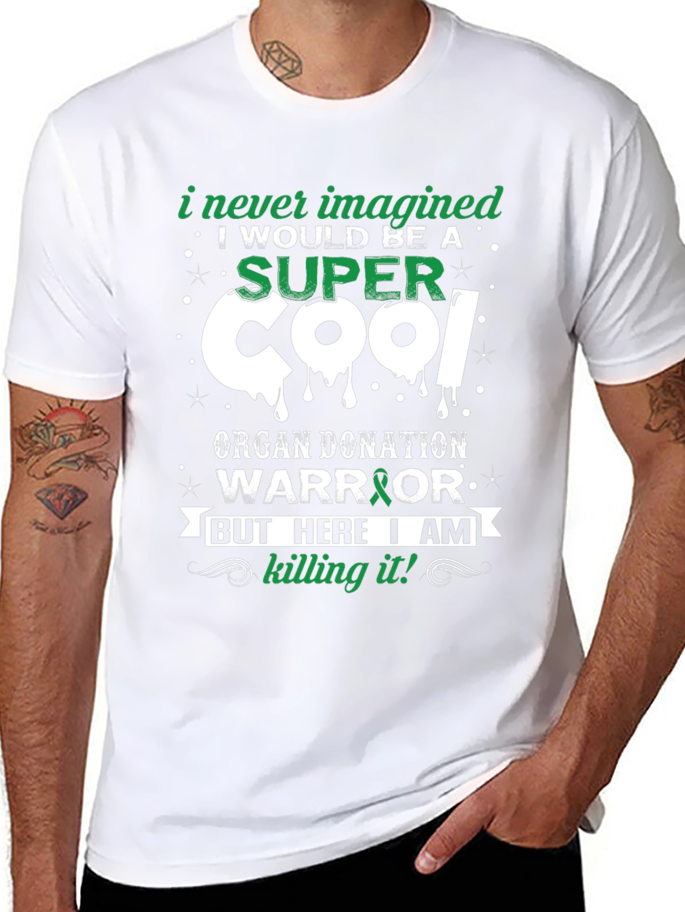Super Cool Organ Donation Warrior T-Shirt