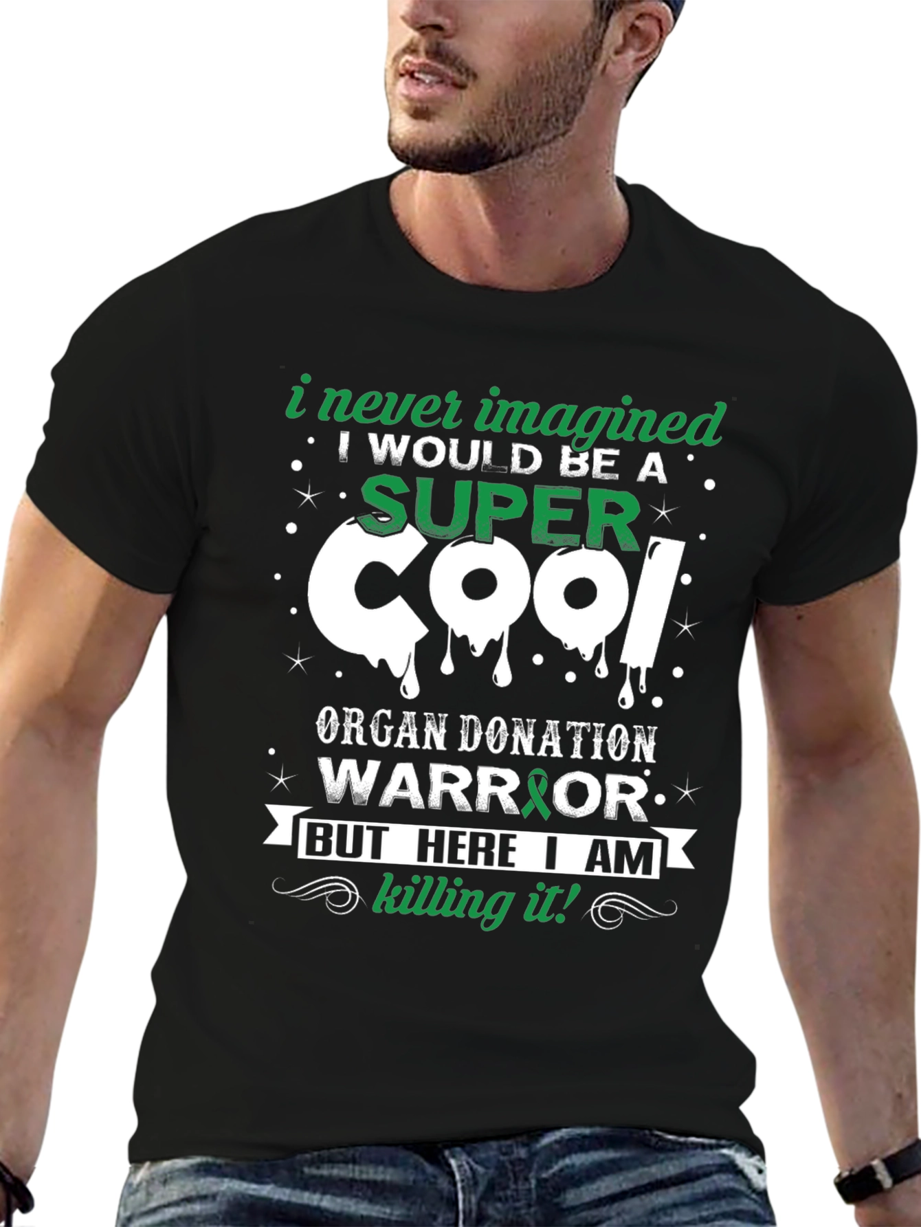 Super Cool Organ Donation Warrior T-Shirt