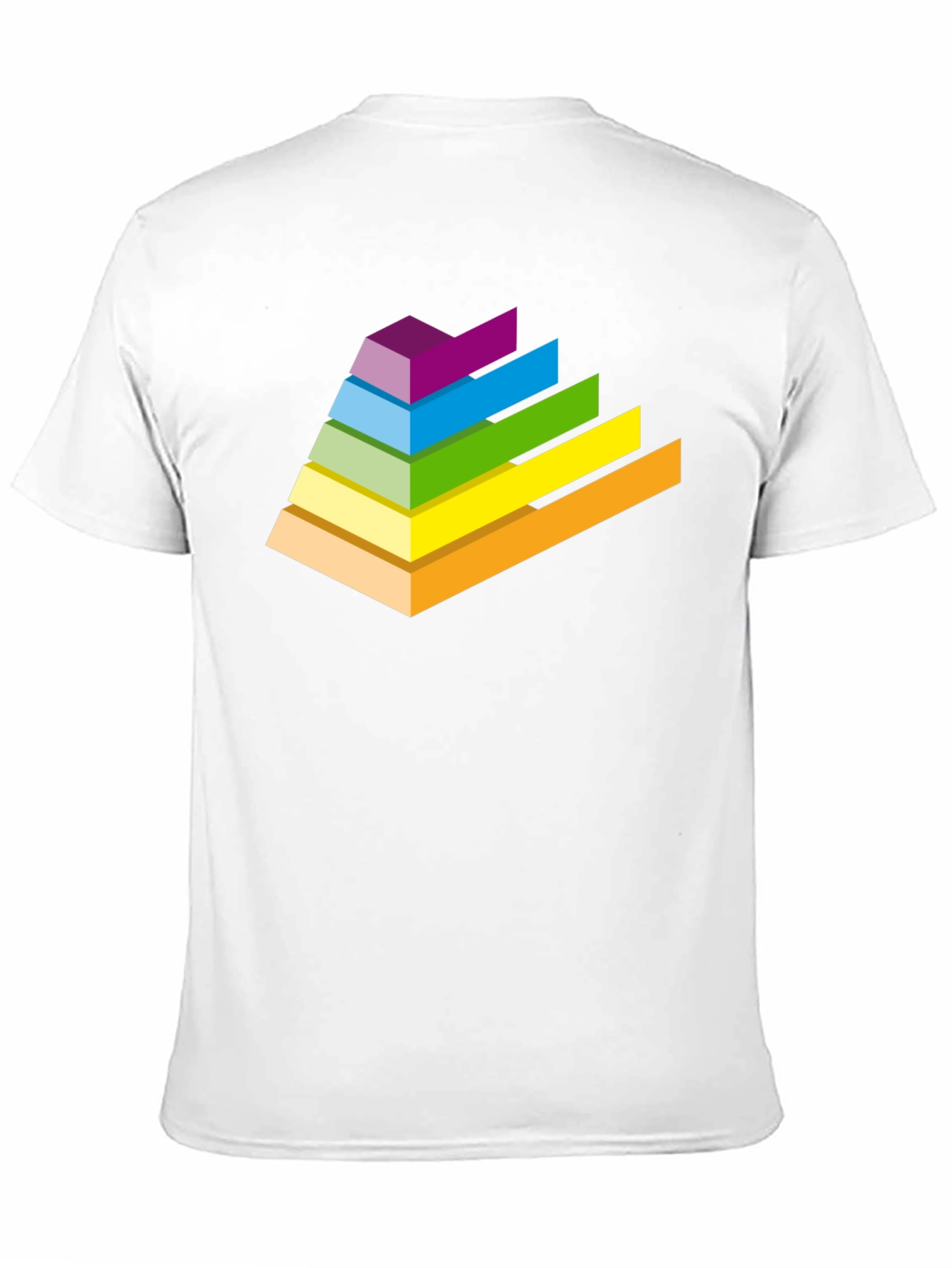 Retro Pyramid T-Shirt - Black Graphic Tee