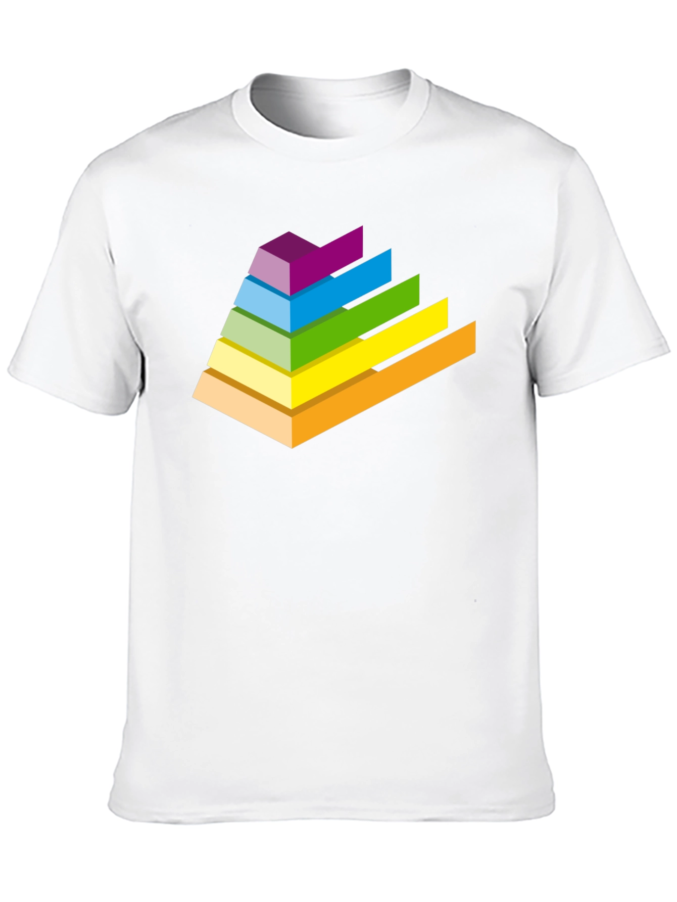 Retro Pyramid T-Shirt - Black Graphic Tee