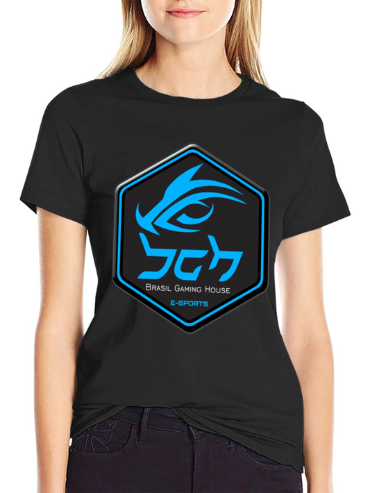 Brasil Gaming House E-Sports Black T-Shirt