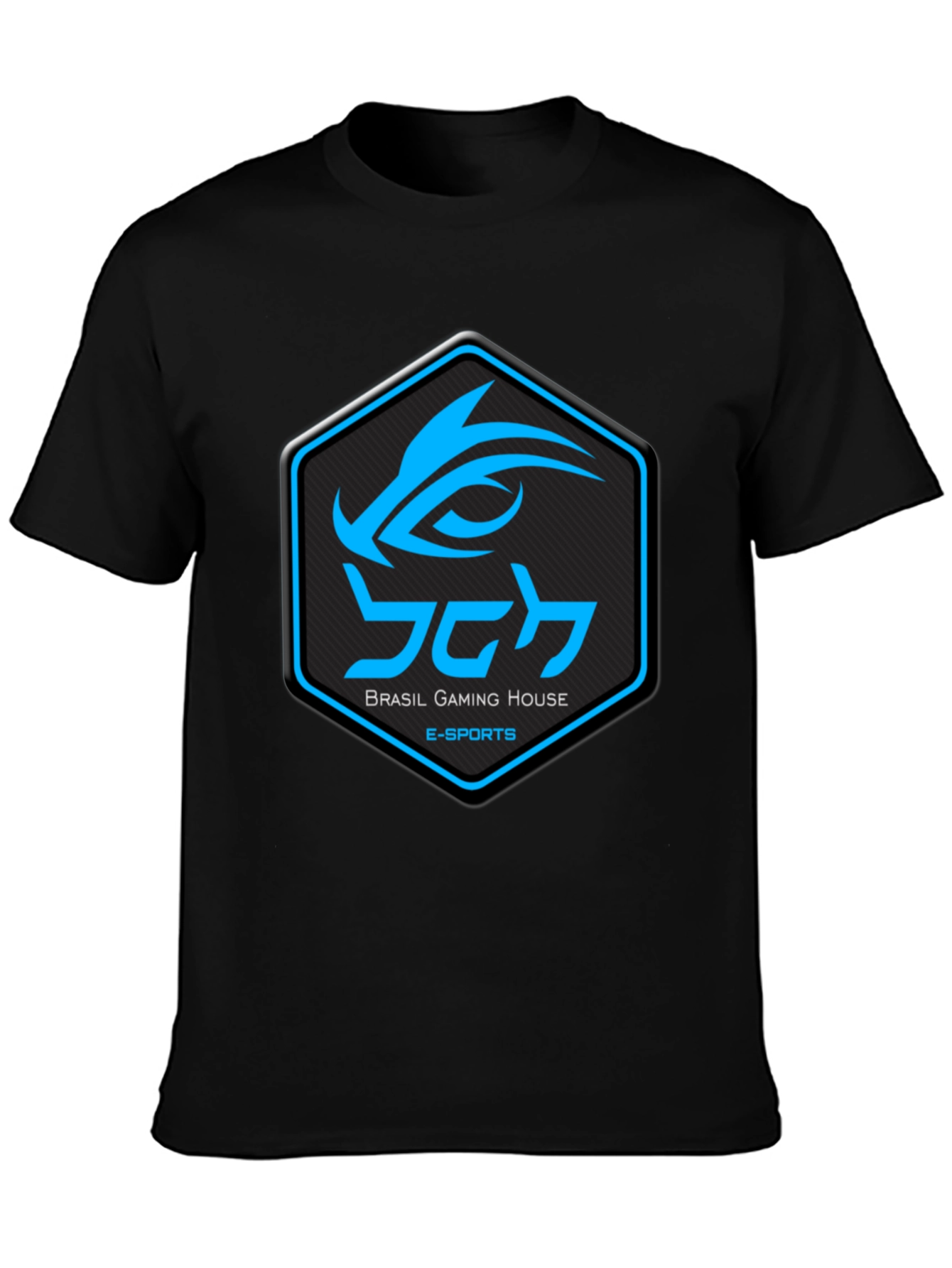 Brasil Gaming House E-Sports Black T-Shirt