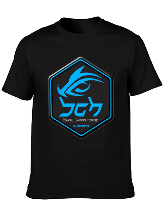 Brasil Gaming House E-Sports Black T-Shirt