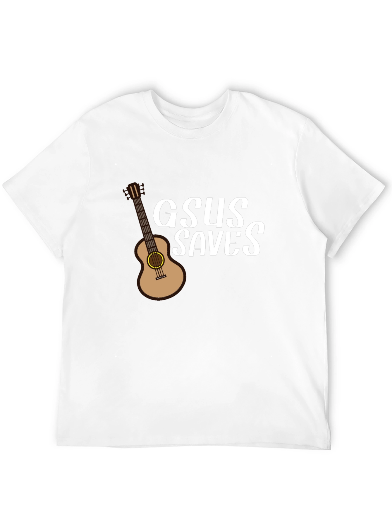 GSUS Saves Graphic T-Shirt - Black Cotton Tee