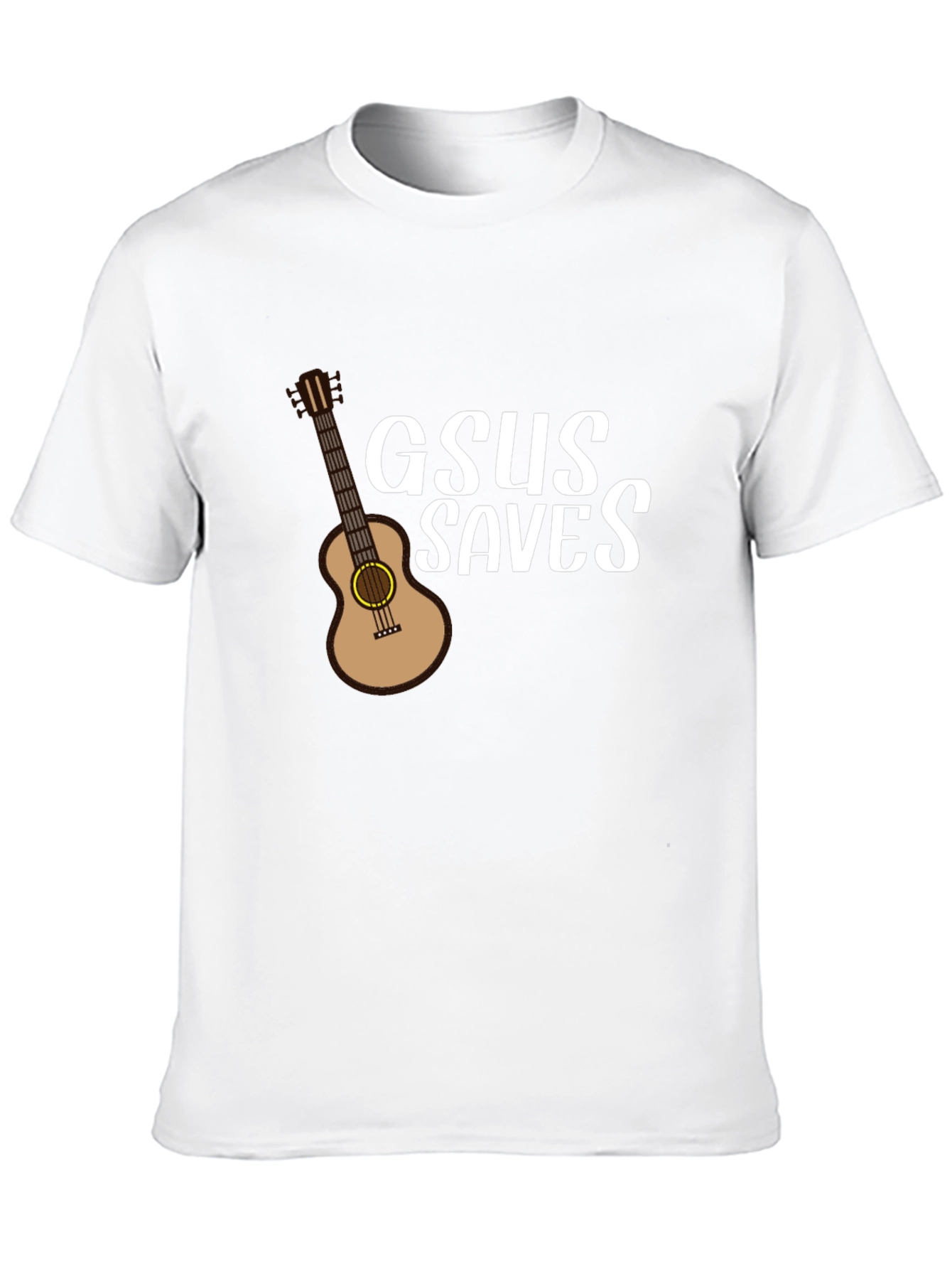 GSUS Saves Graphic T-Shirt - Black Cotton Tee
