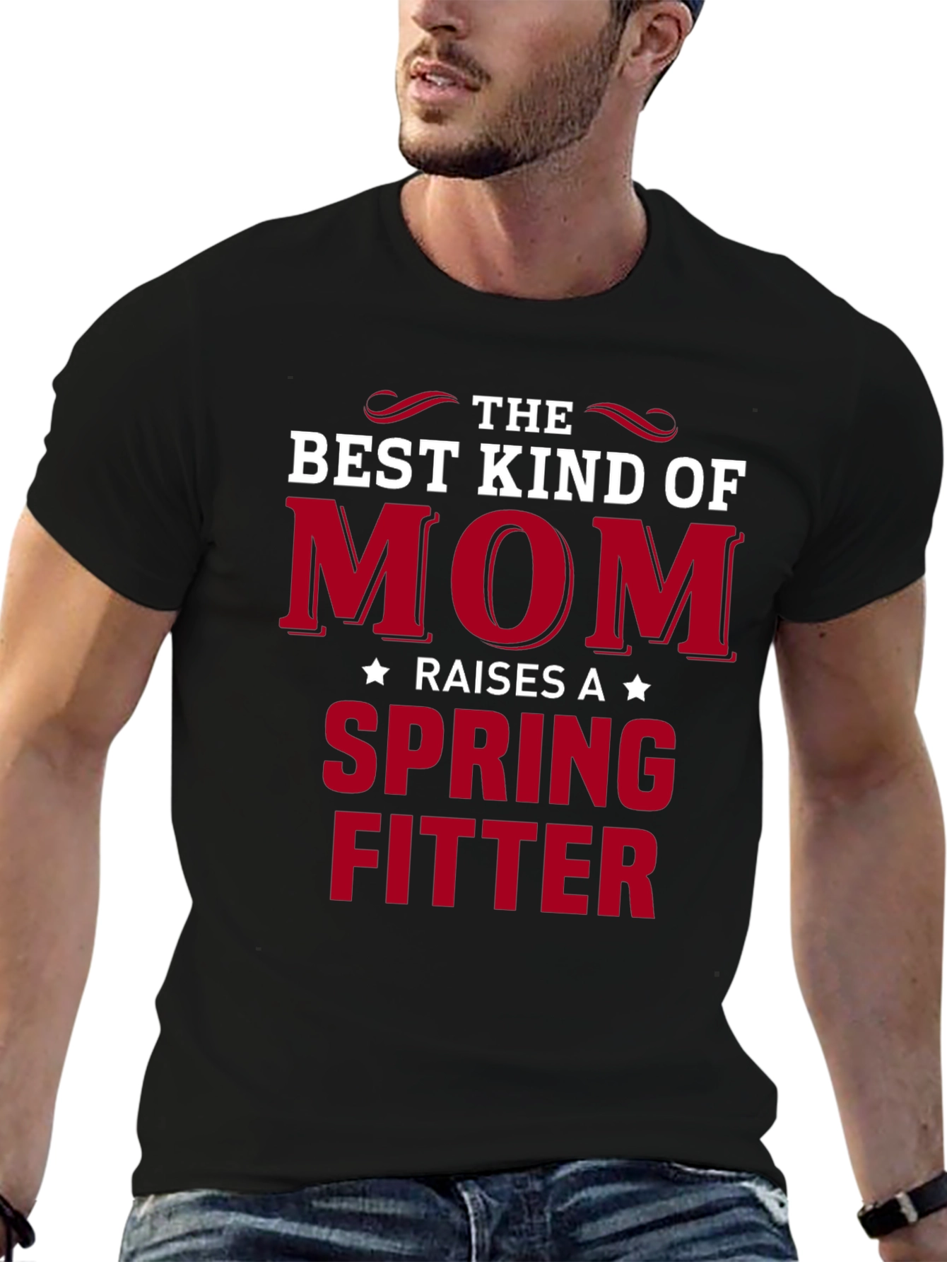 Best Kind of Mom Spring Fitter T-Shirt
