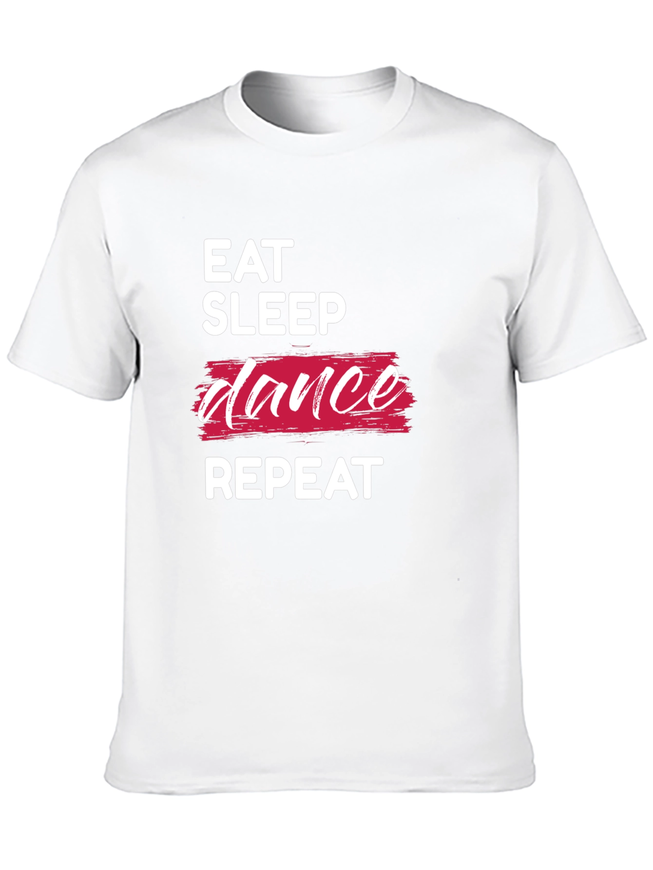 Eat Sleep Dance Repeat T-Shirt - Black Graphic Tee