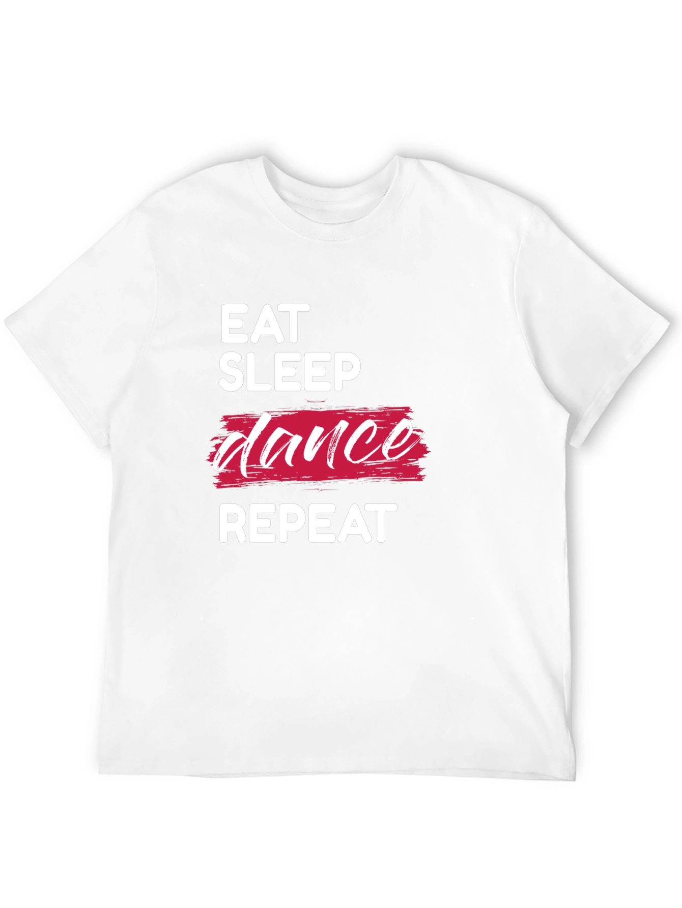 Eat Sleep Dance Repeat T-Shirt - Black Graphic Tee