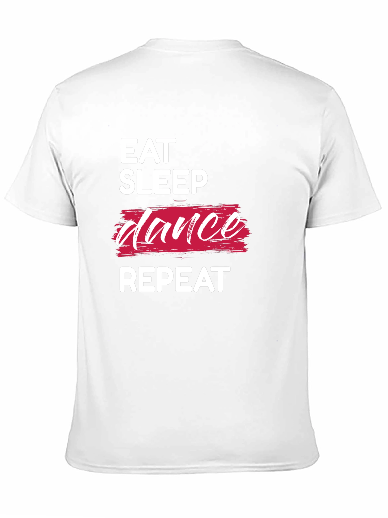 Eat Sleep Dance Repeat T-Shirt - Black Graphic Tee
