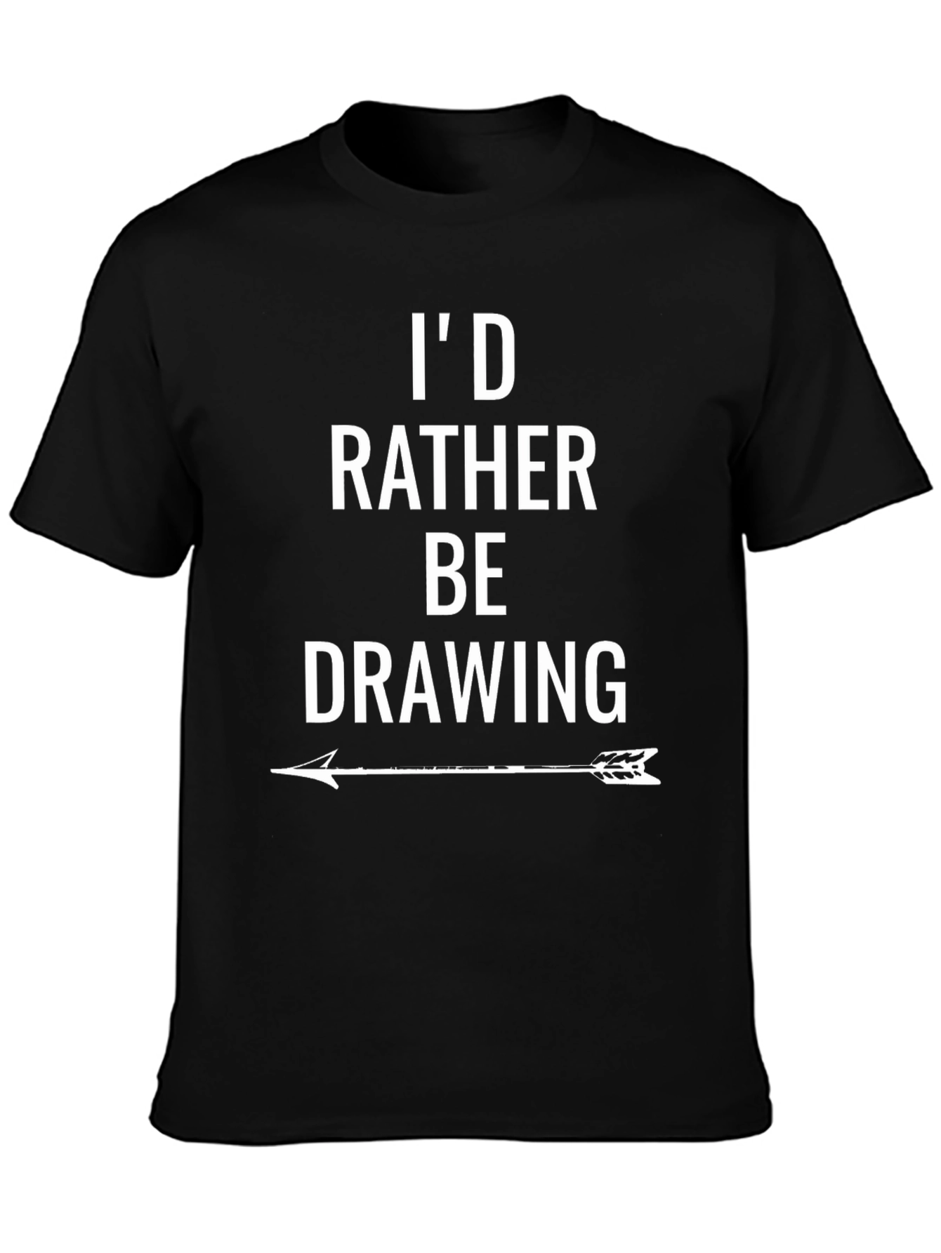 Id Rather Be Drawing T-Shirt - Artist Apparel