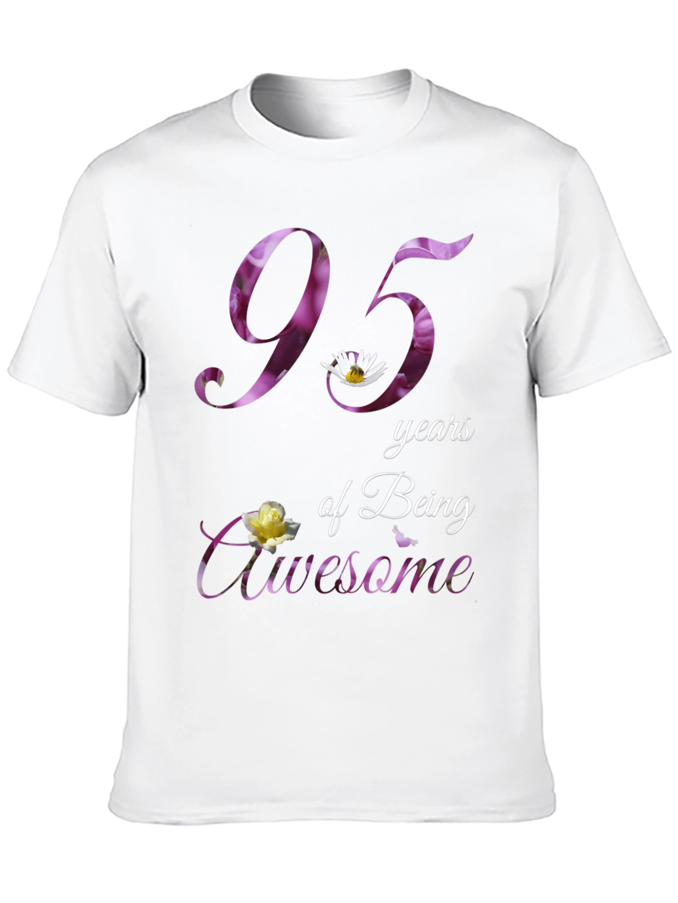 95 Years of Being Awesome Graphic T-Shirt