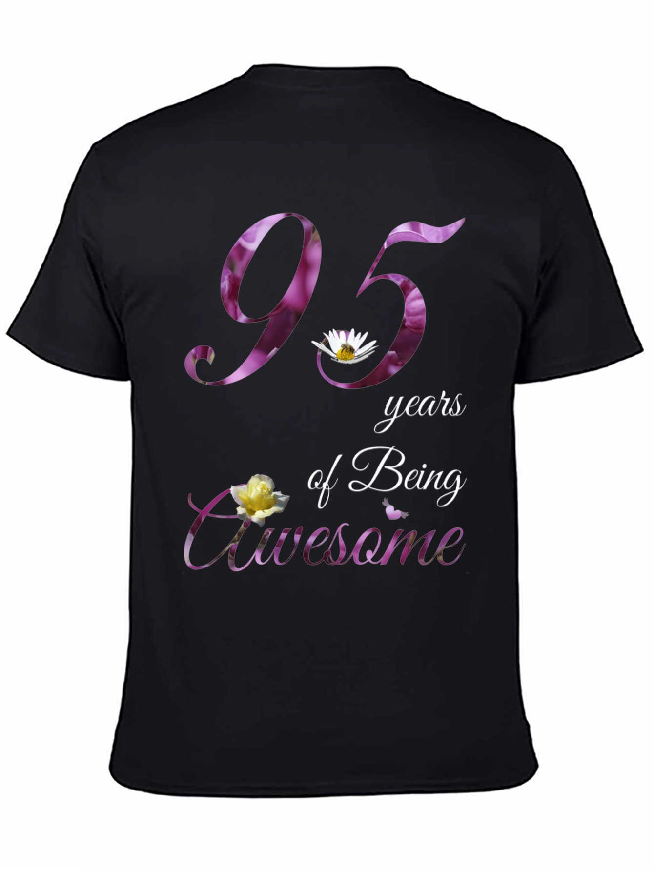 95 Years of Being Awesome Graphic T-Shirt