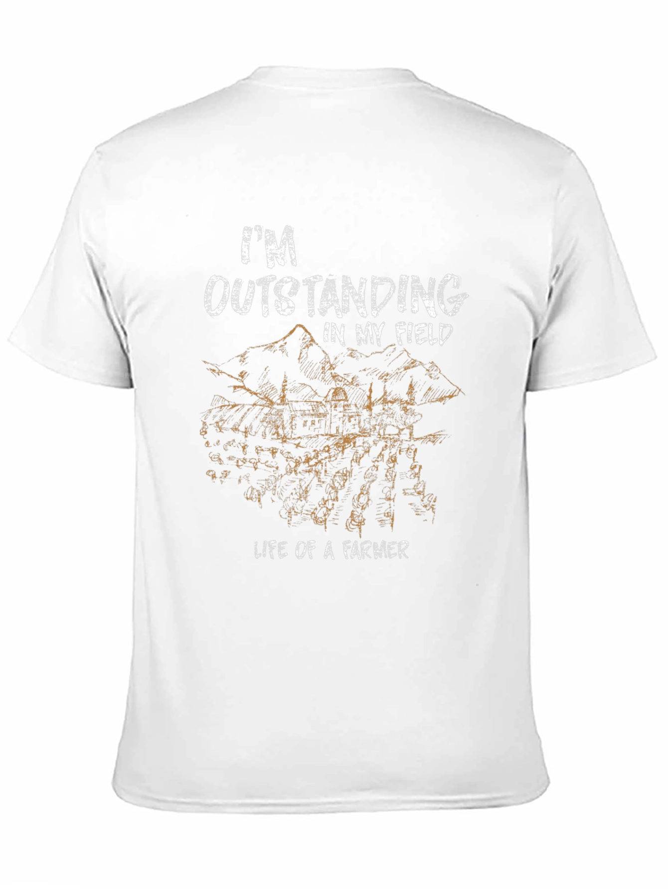 Outstanding in My Field Graphic Tee