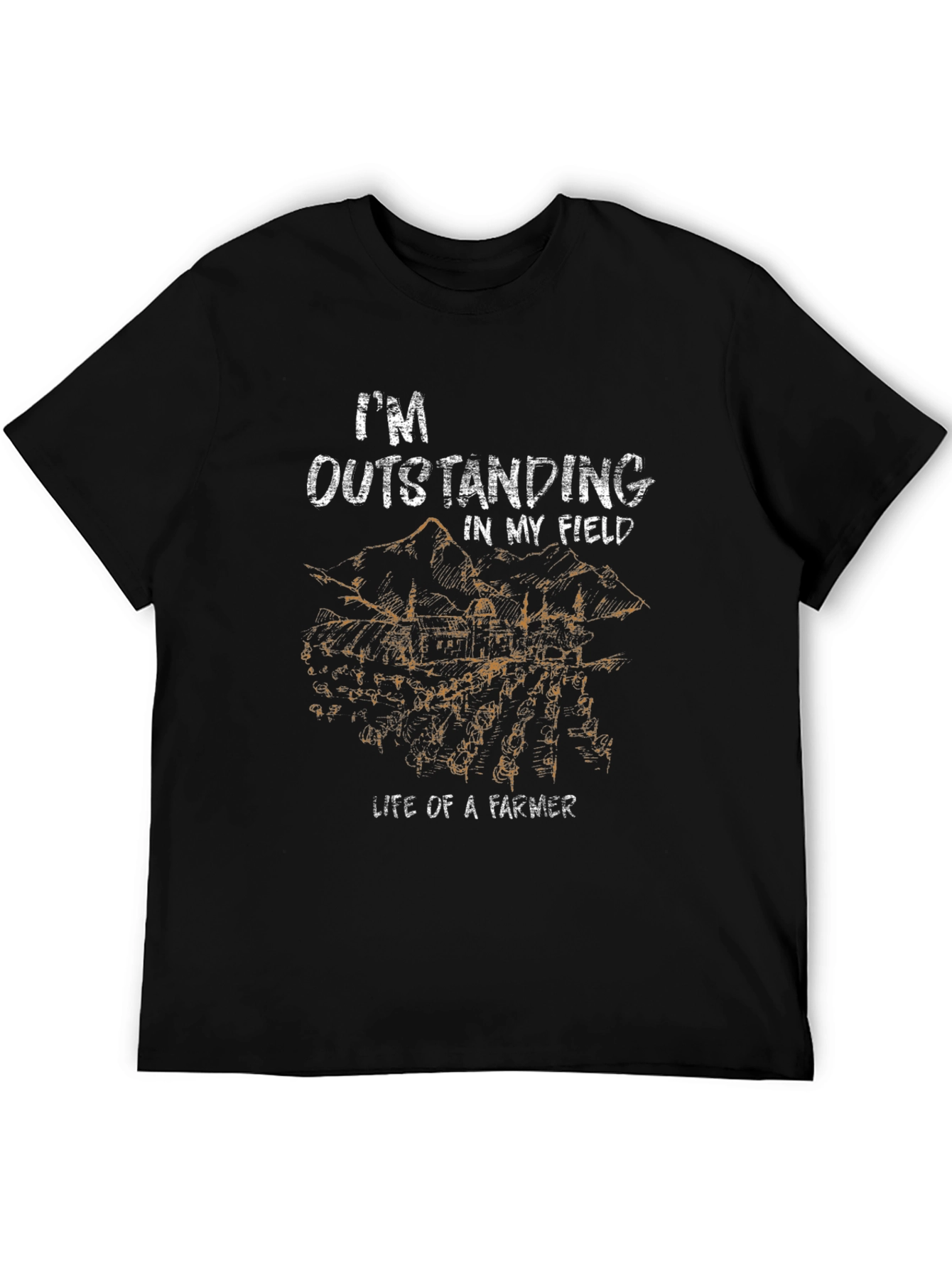 Outstanding in My Field Graphic Tee