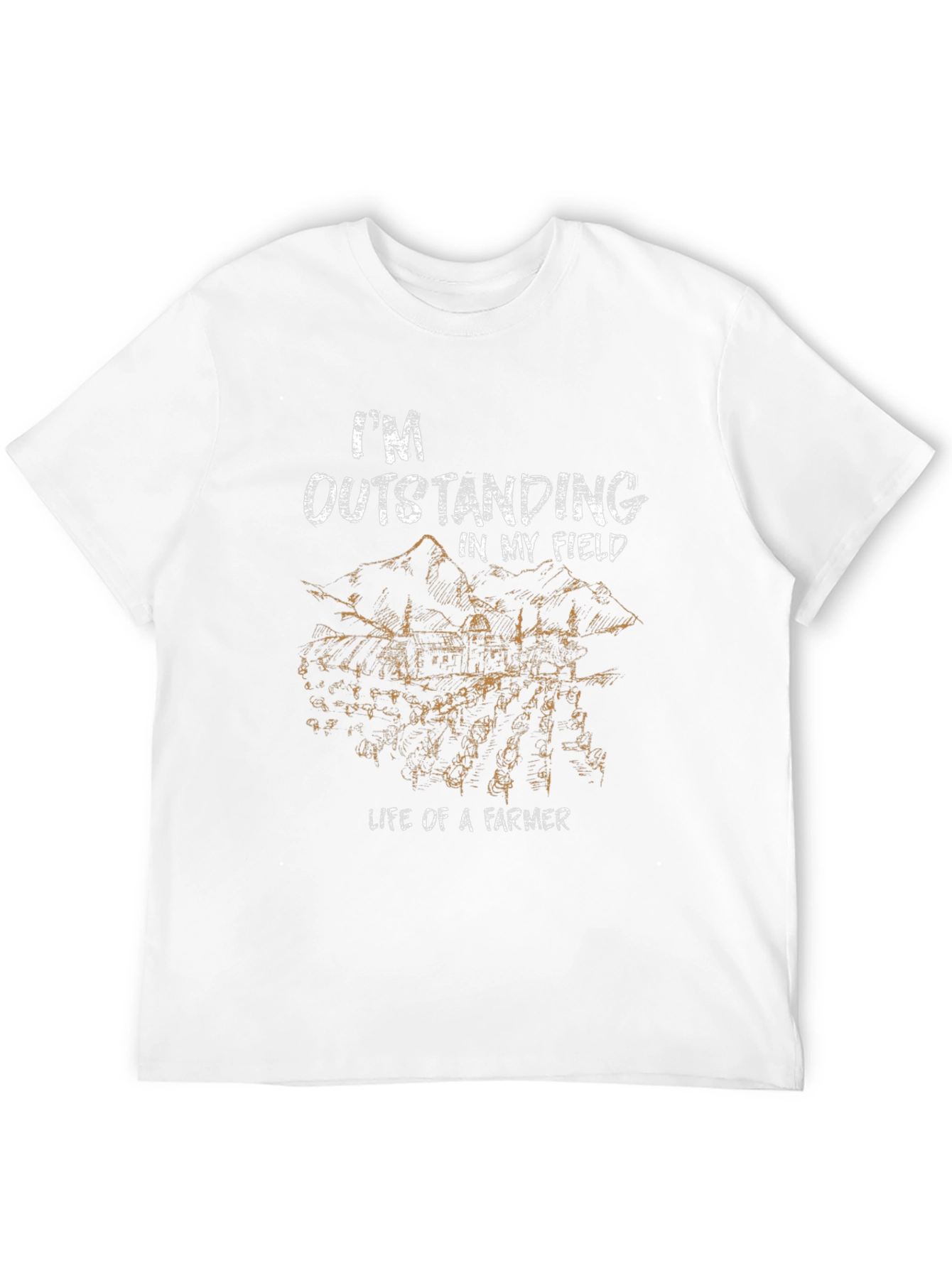 Outstanding in My Field Graphic Tee