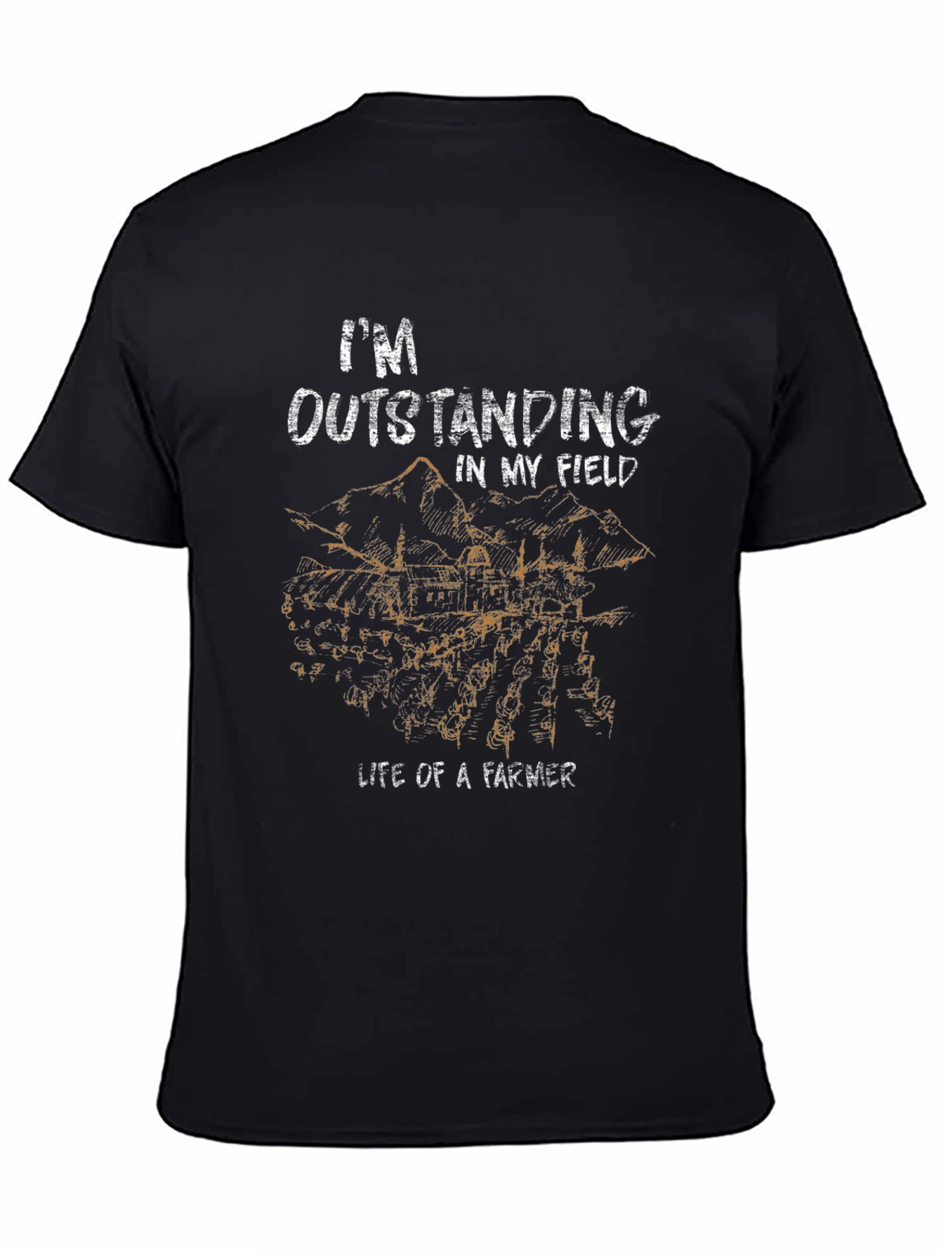 Outstanding in My Field Graphic Tee