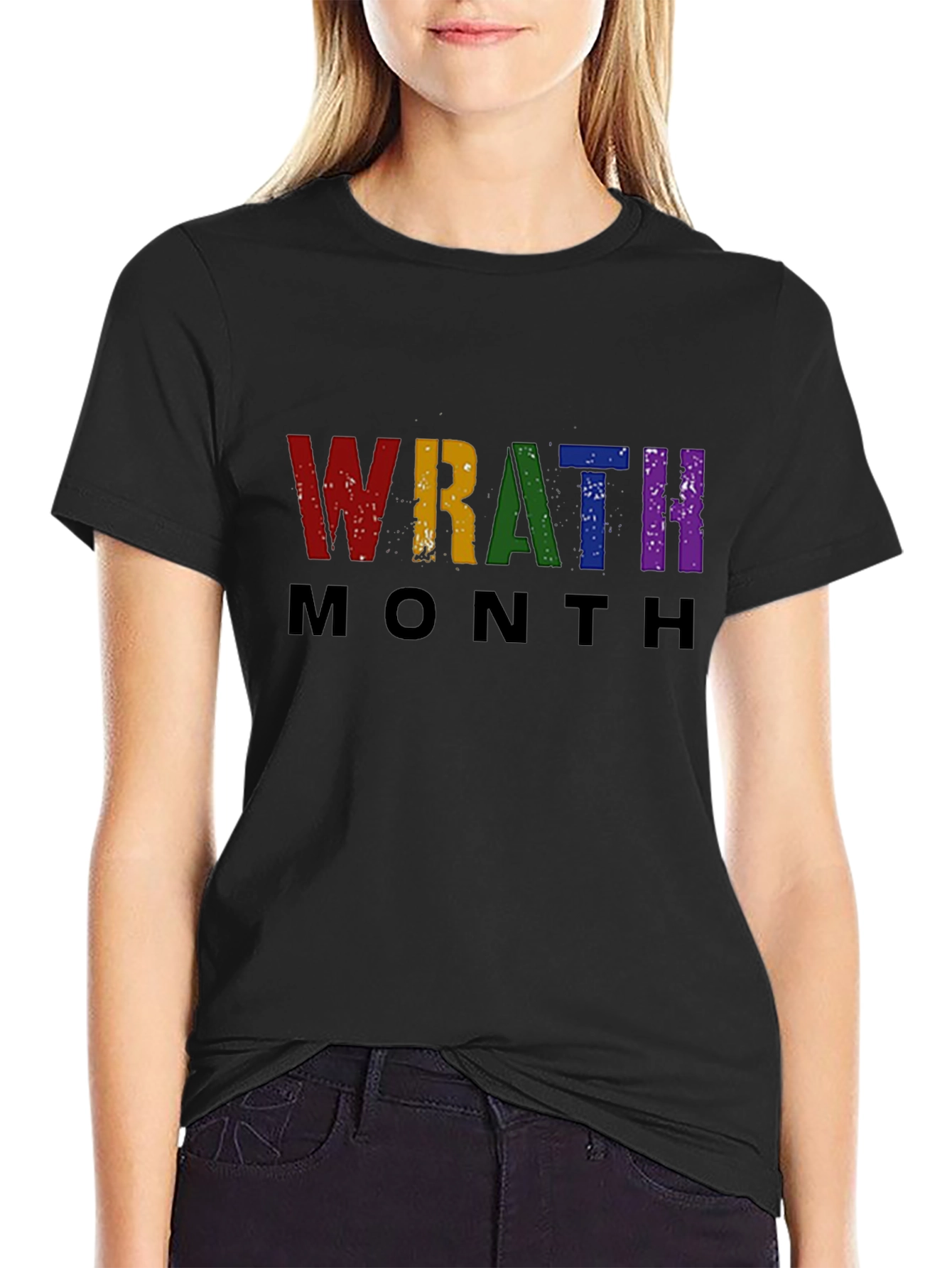 Wrath Month Rainbow T-Shirt