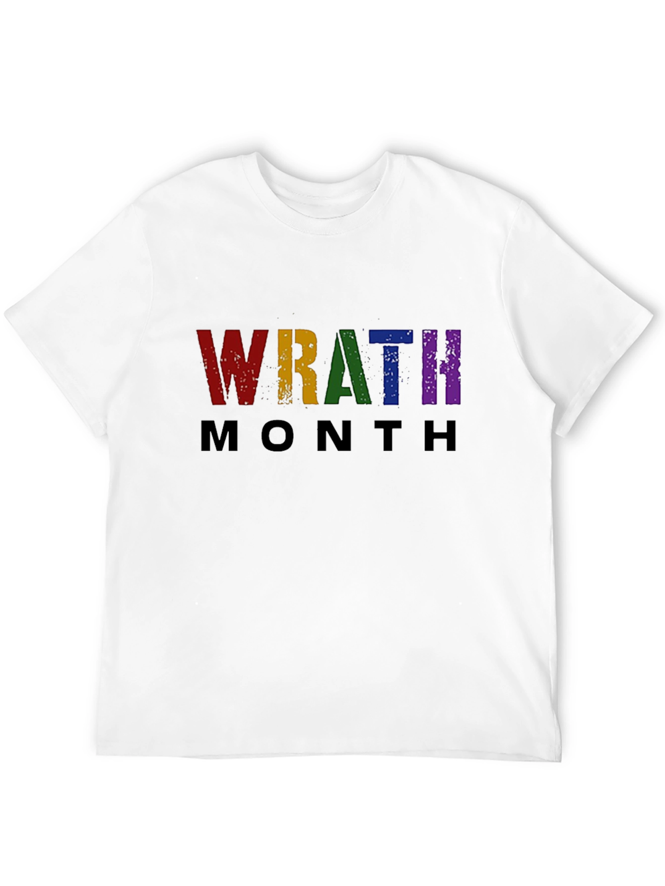 Wrath Month Rainbow T-Shirt