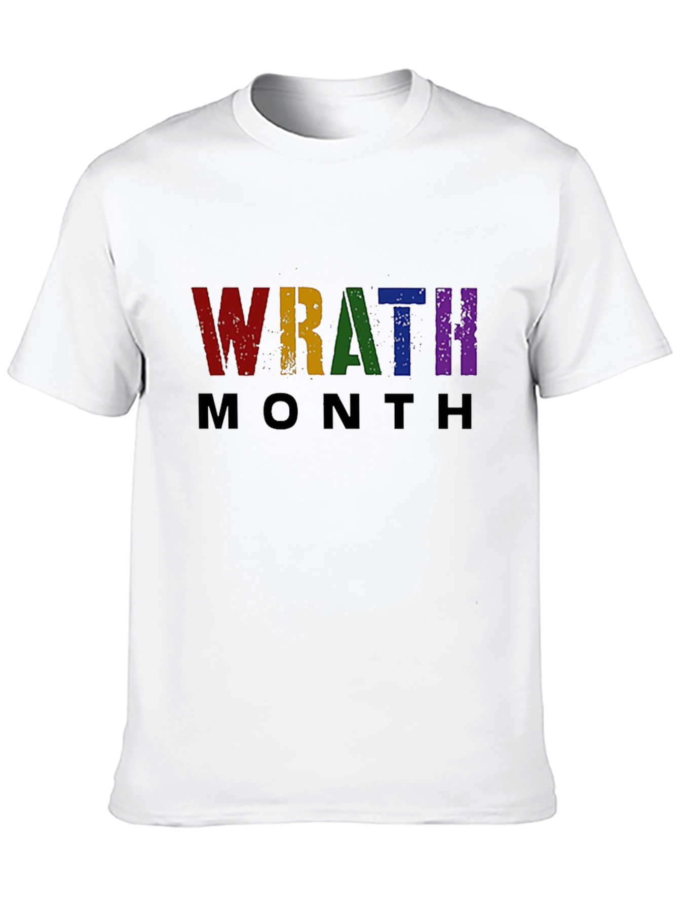Wrath Month Rainbow T-Shirt
