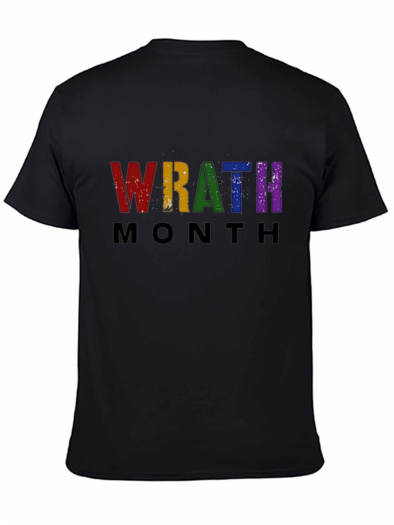 Wrath Month Rainbow T-Shirt