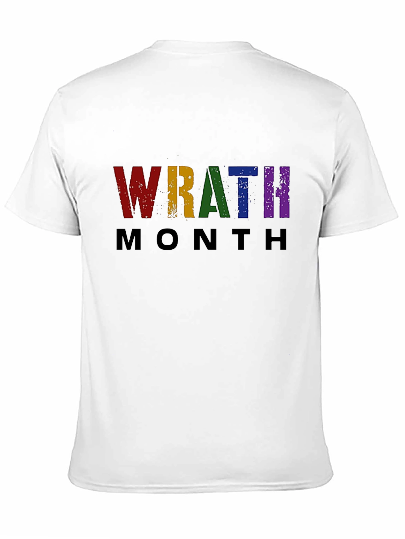 Wrath Month Rainbow T-Shirt