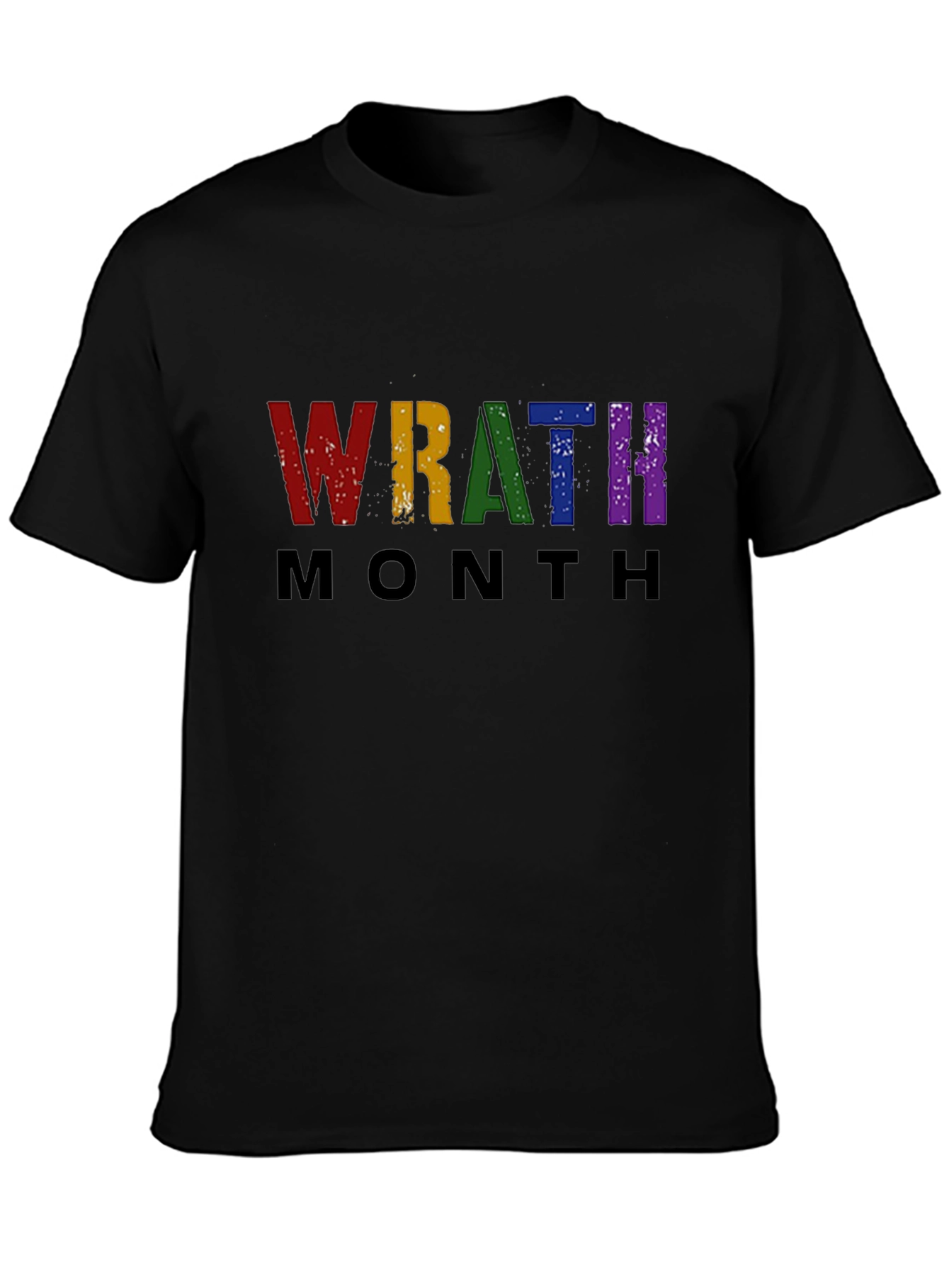 Wrath Month Rainbow T-Shirt