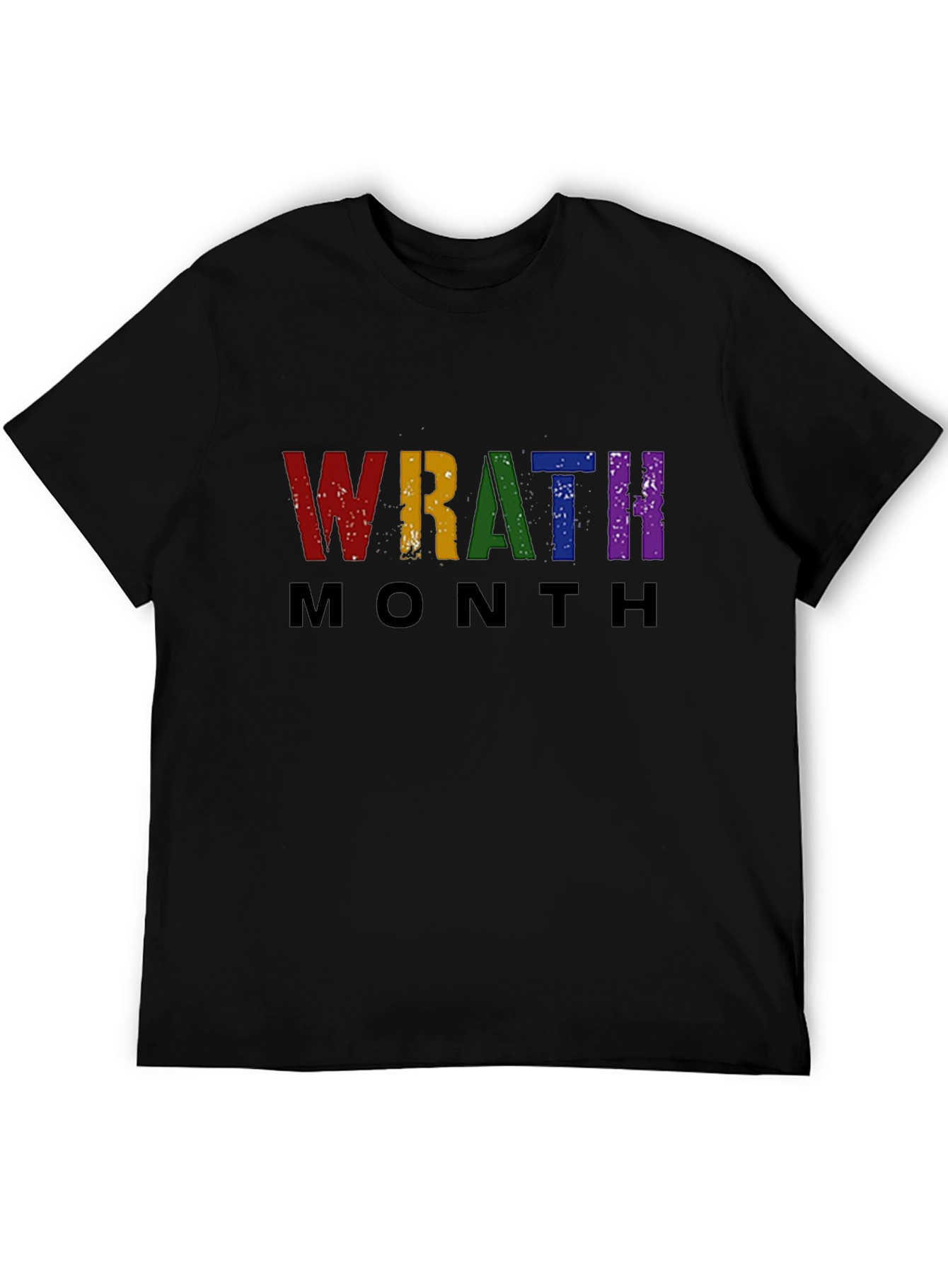 Wrath Month Rainbow T-Shirt