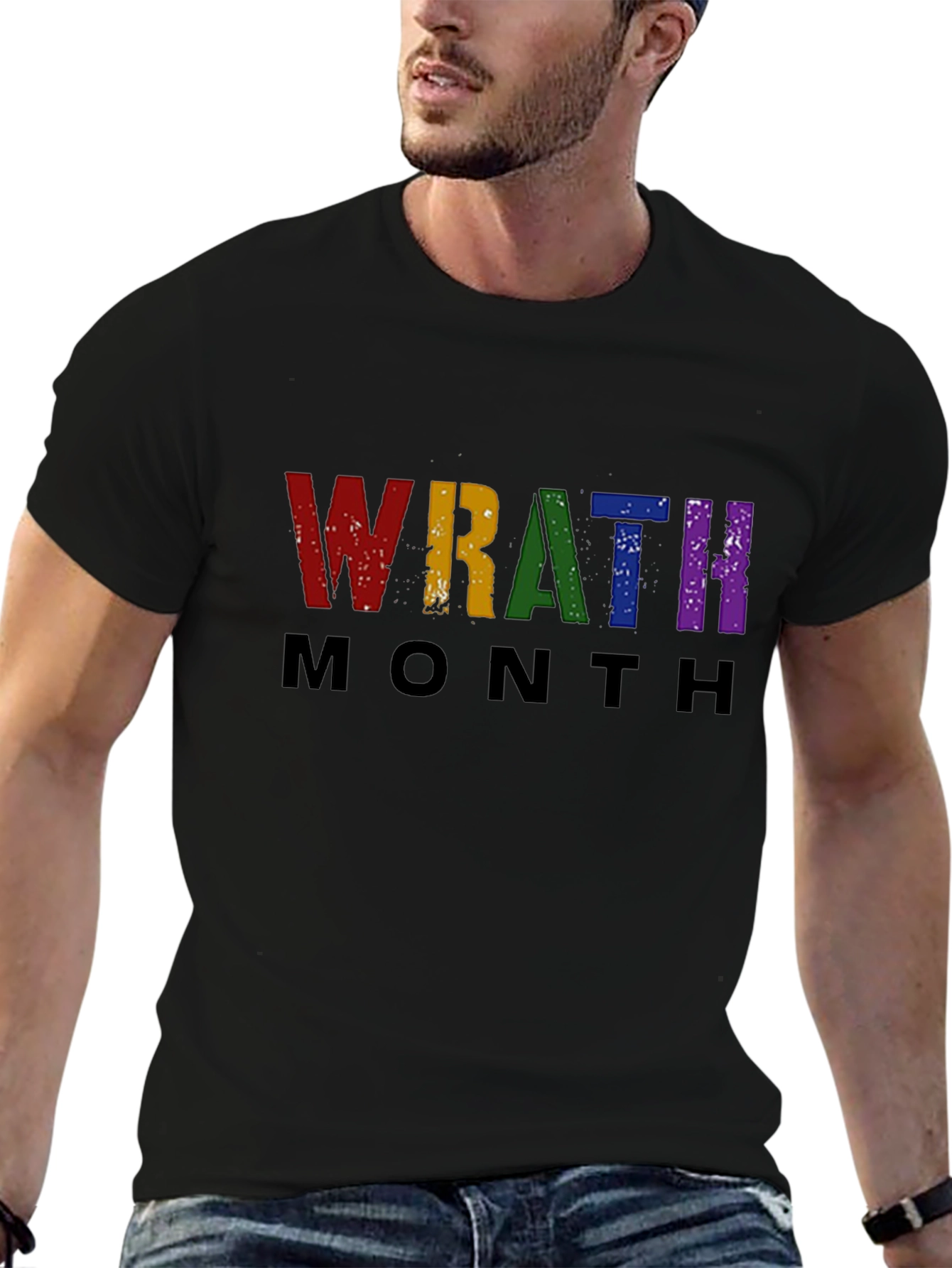 Wrath Month Rainbow T-Shirt