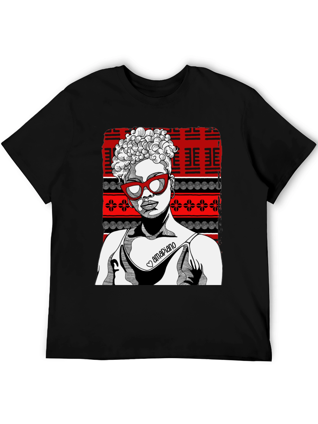 Afrocentric Amapiano T-Shirt - Stylish Graphic Tee
