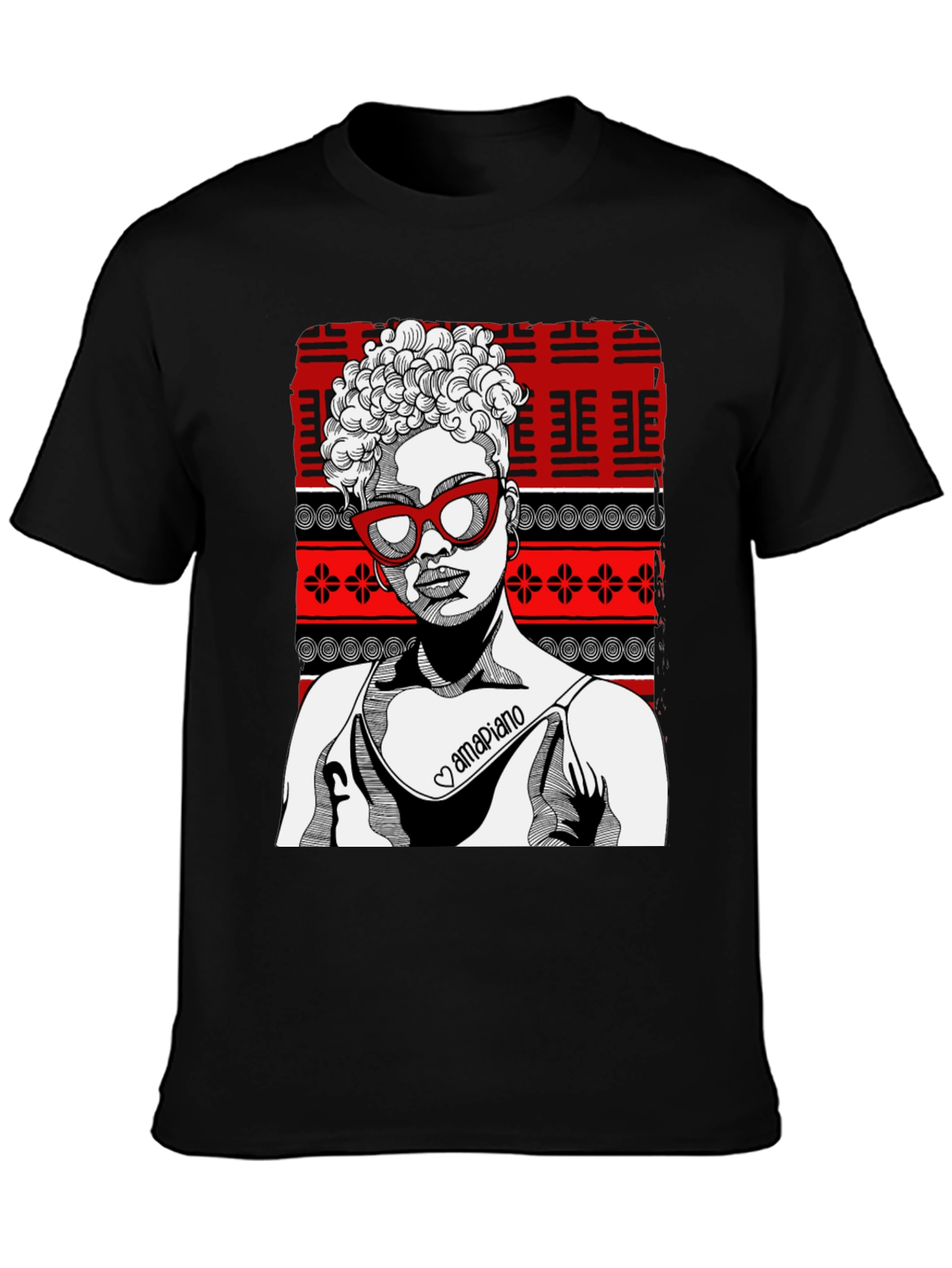 Afrocentric Amapiano T-Shirt - Stylish Graphic Tee