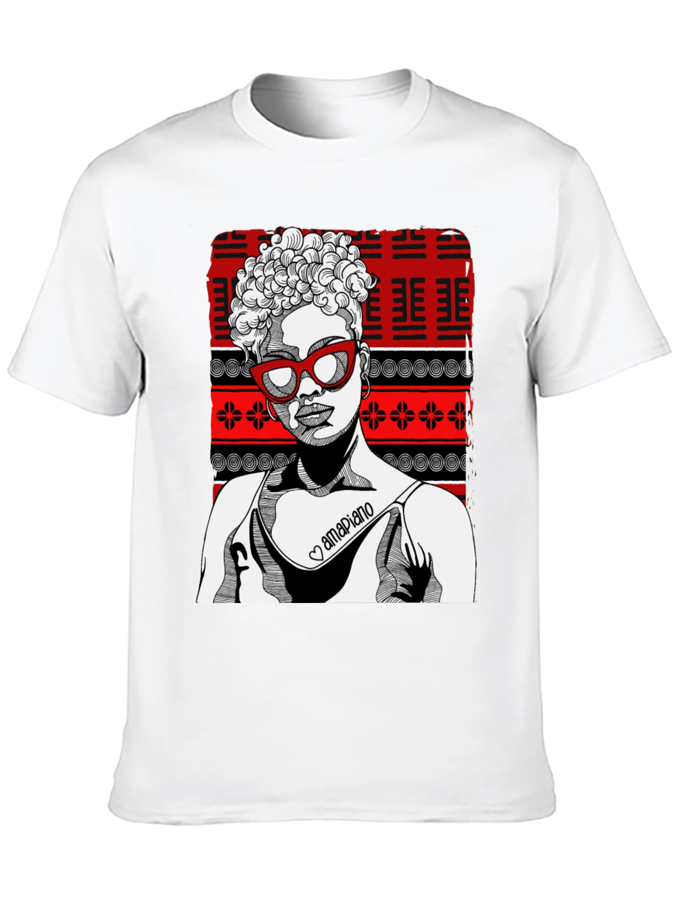 Afrocentric Amapiano T-Shirt - Stylish Graphic Tee