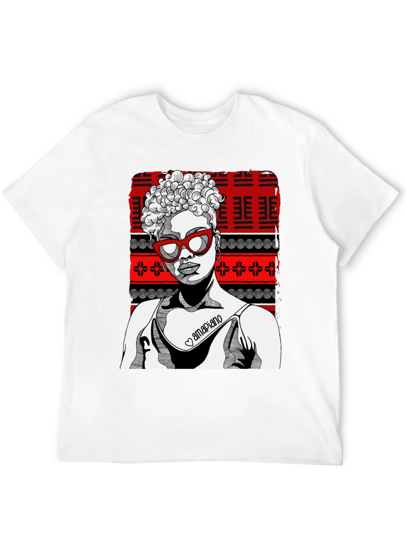 Afrocentric Amapiano T-Shirt - Stylish Graphic Tee
