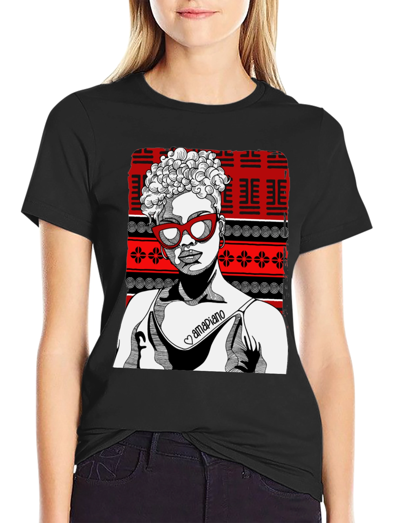 Afrocentric Amapiano T-Shirt - Stylish Graphic Tee