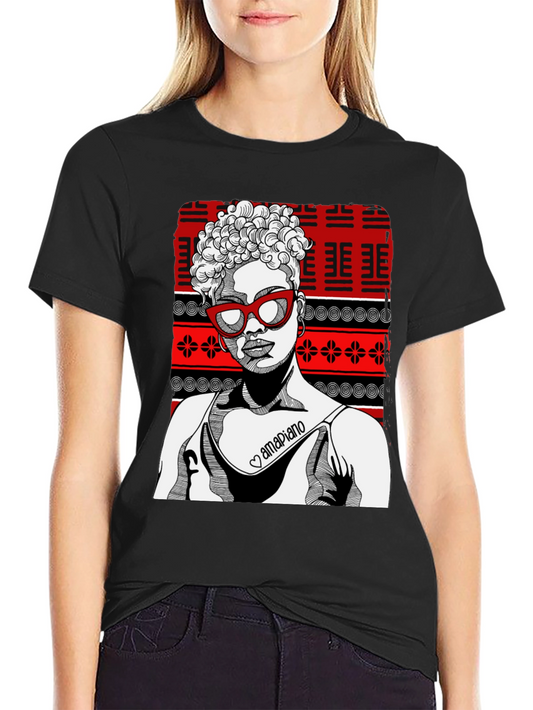 Afrocentric Amapiano T-Shirt - Stylish Graphic Tee