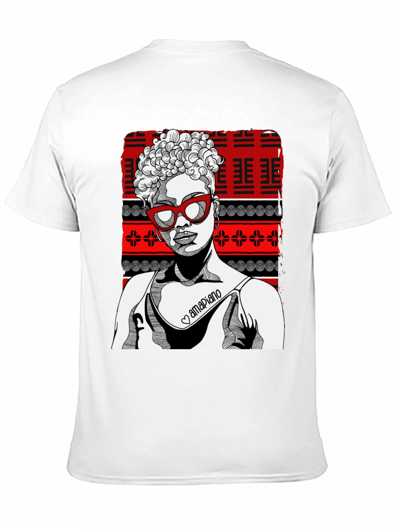 Afrocentric Amapiano T-Shirt - Stylish Graphic Tee