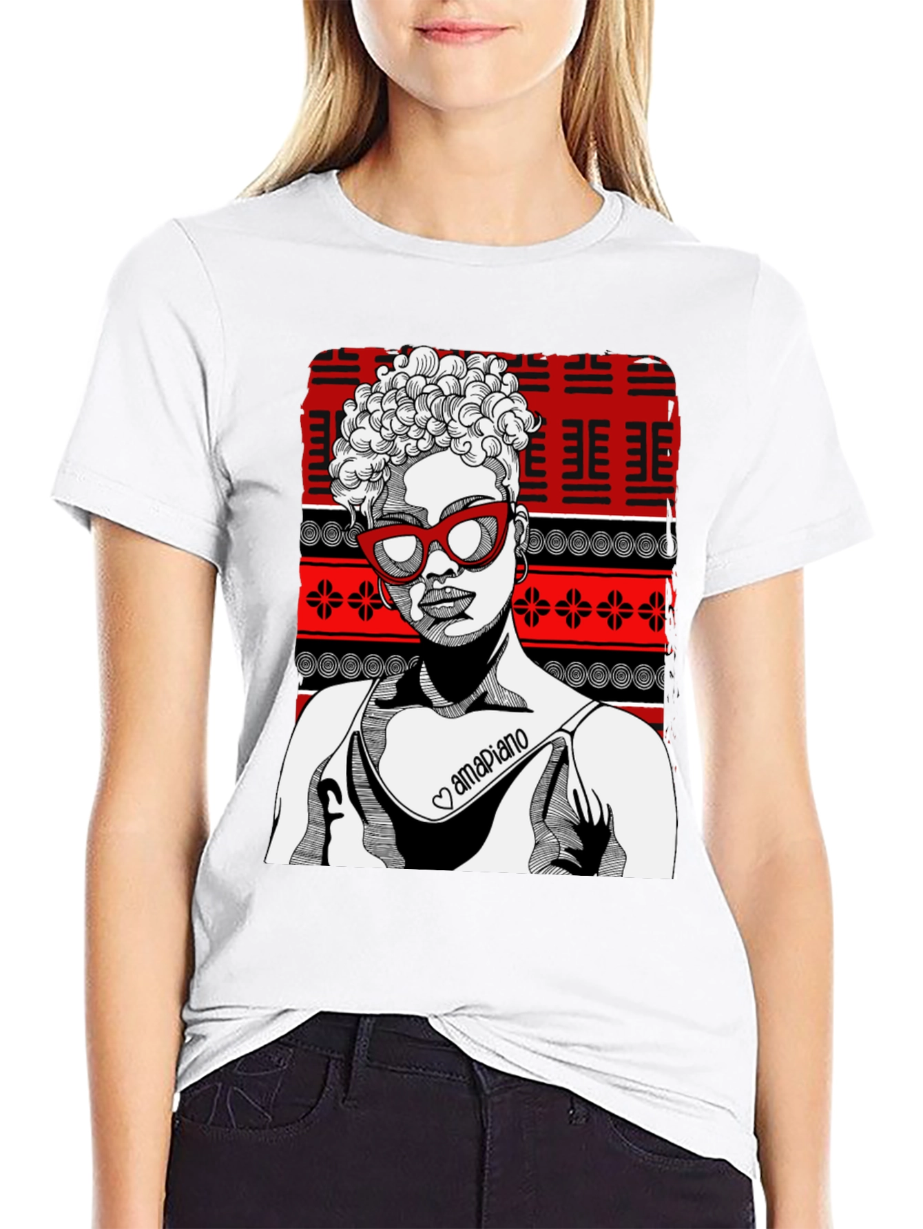 Afrocentric Amapiano T-Shirt - Stylish Graphic Tee